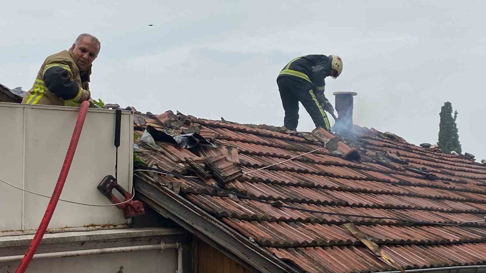 Müstakil ev küle döndü
