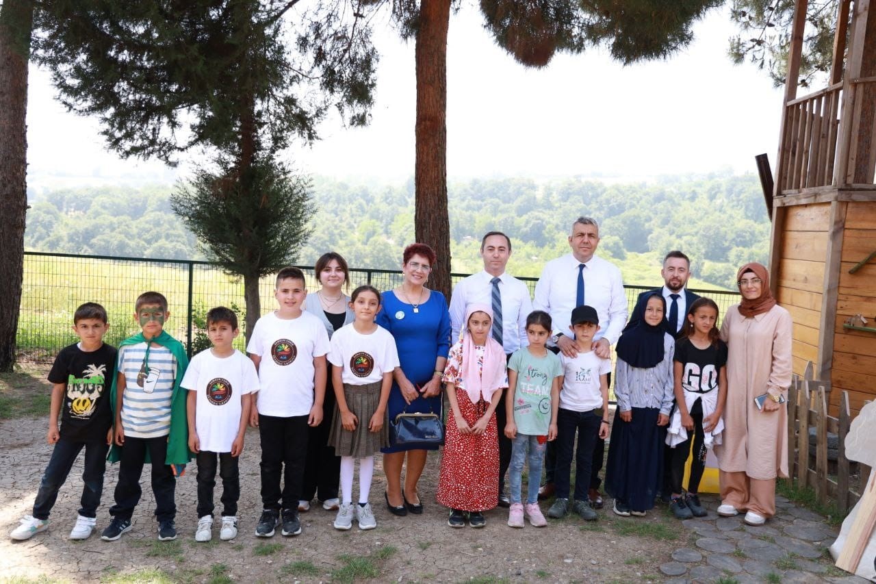 Tabiat okulunda Çevre Haftası etkinlikleri
