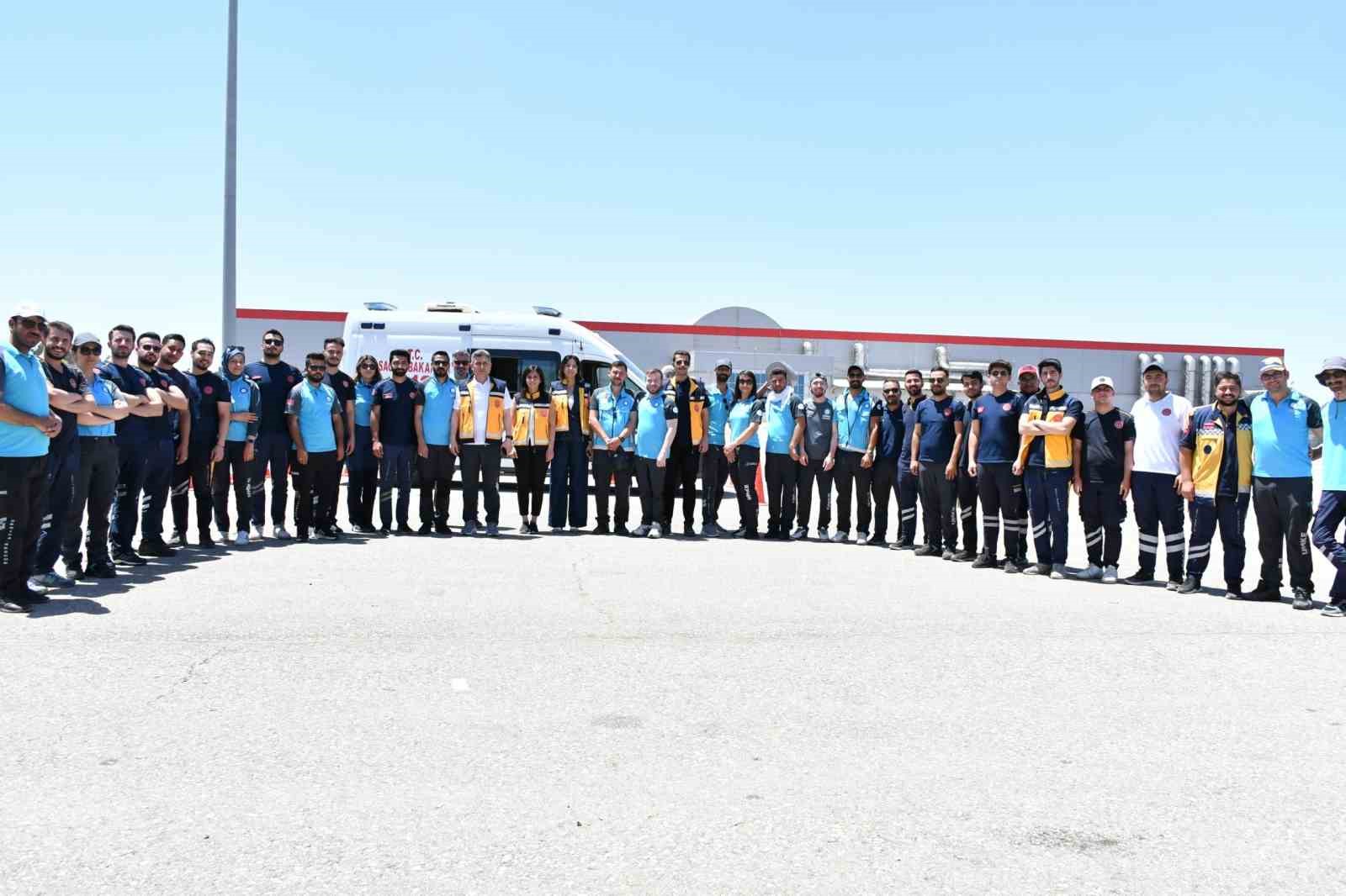 Gaziantep’te ambulans sürüş eğitimleri nefes kesti
