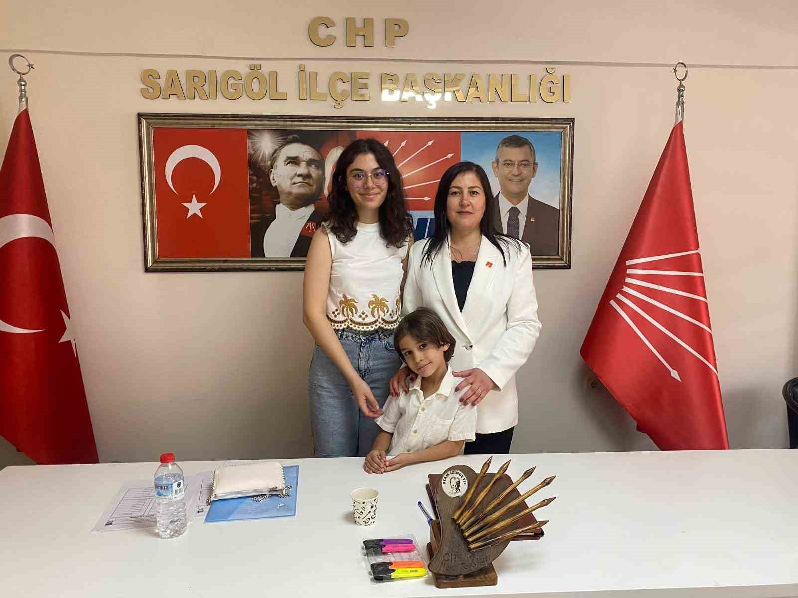 CHP Sarıgöl İlçe Kadın Kollarına yeni başkan
