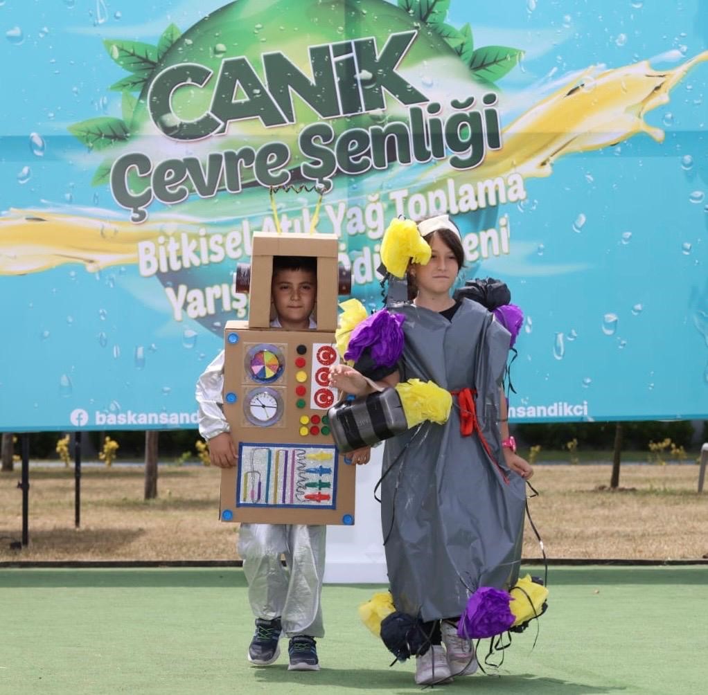 Canik’te 2,5 ton bitkisel atık yağ toplandı
