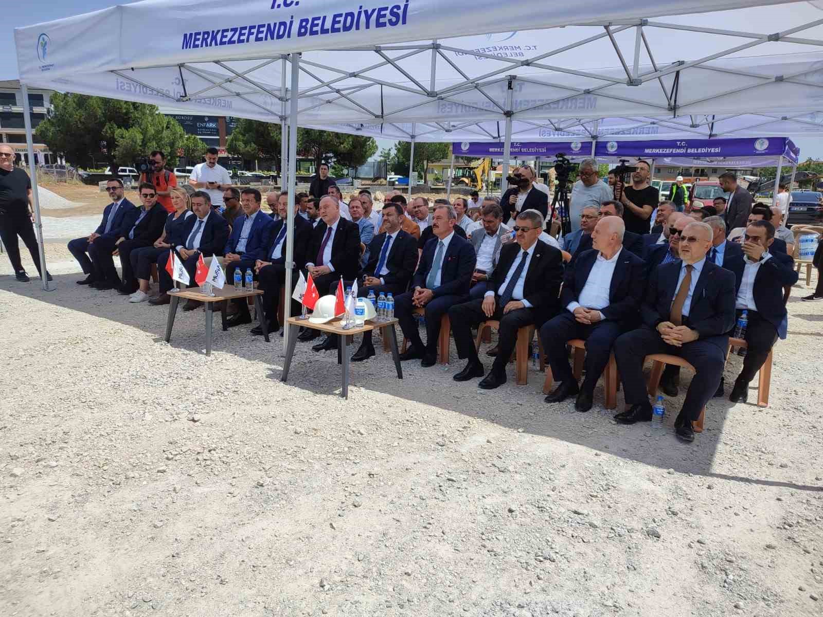 Denizli MÜSİAD Bilim Merkezi ve Hizmet Binasının temeli törenle atıldı
