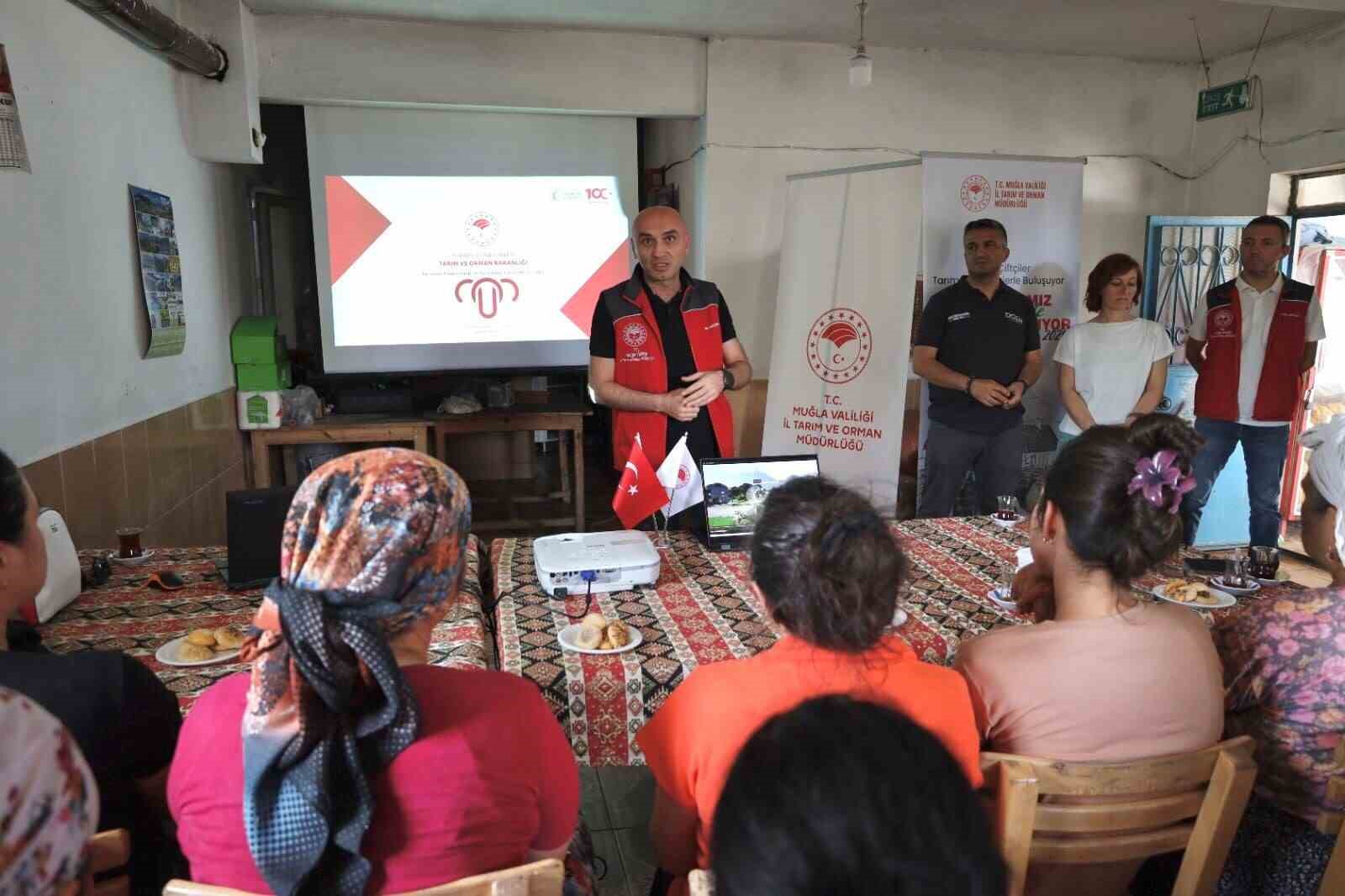 Muğlalı kadınlar koyunları ile üretime katılıyor
