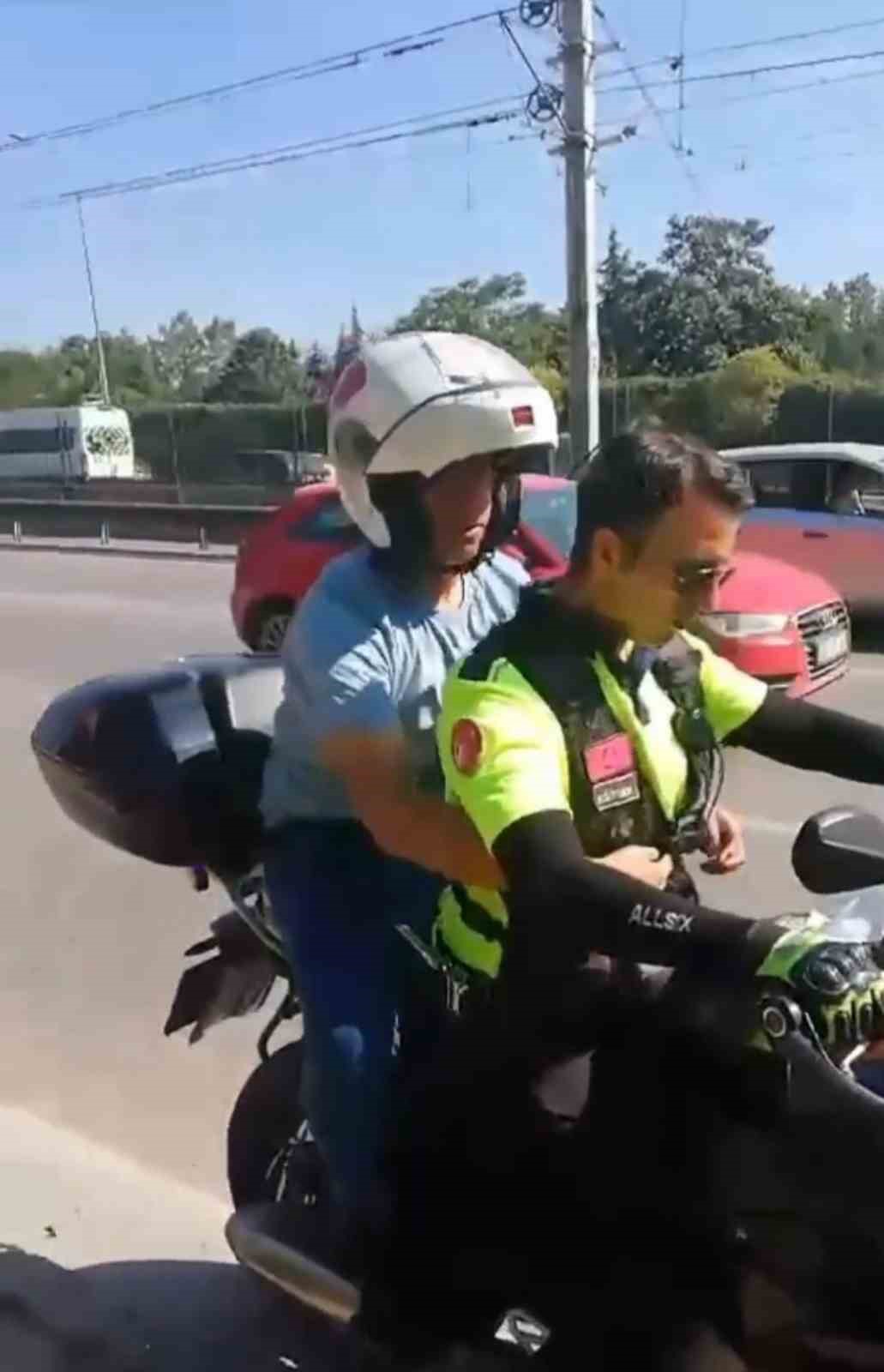 Motosikletli sınav timine büyük alkış
