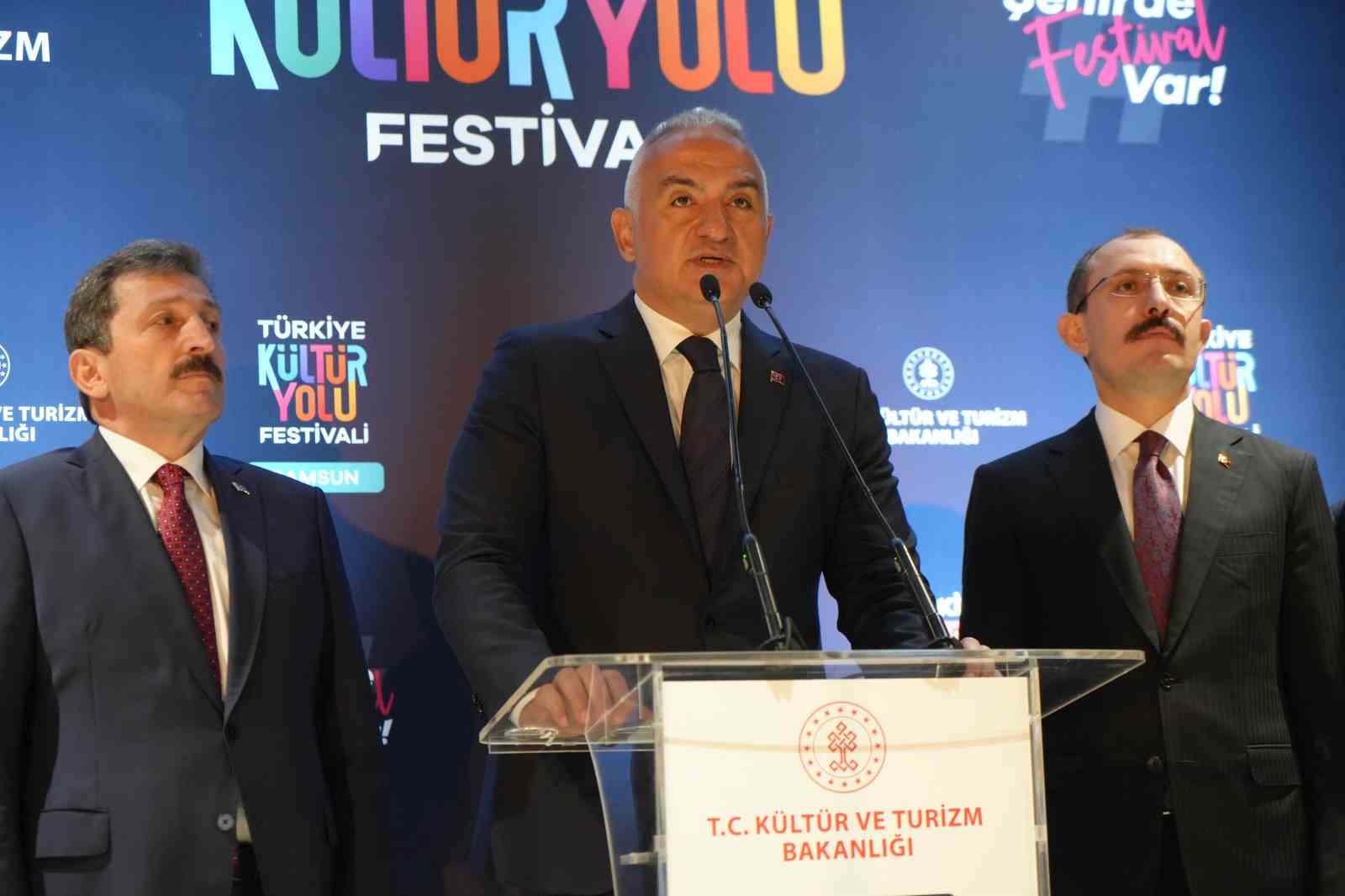 Samsun Kültür Yolu Festivali start aldı
