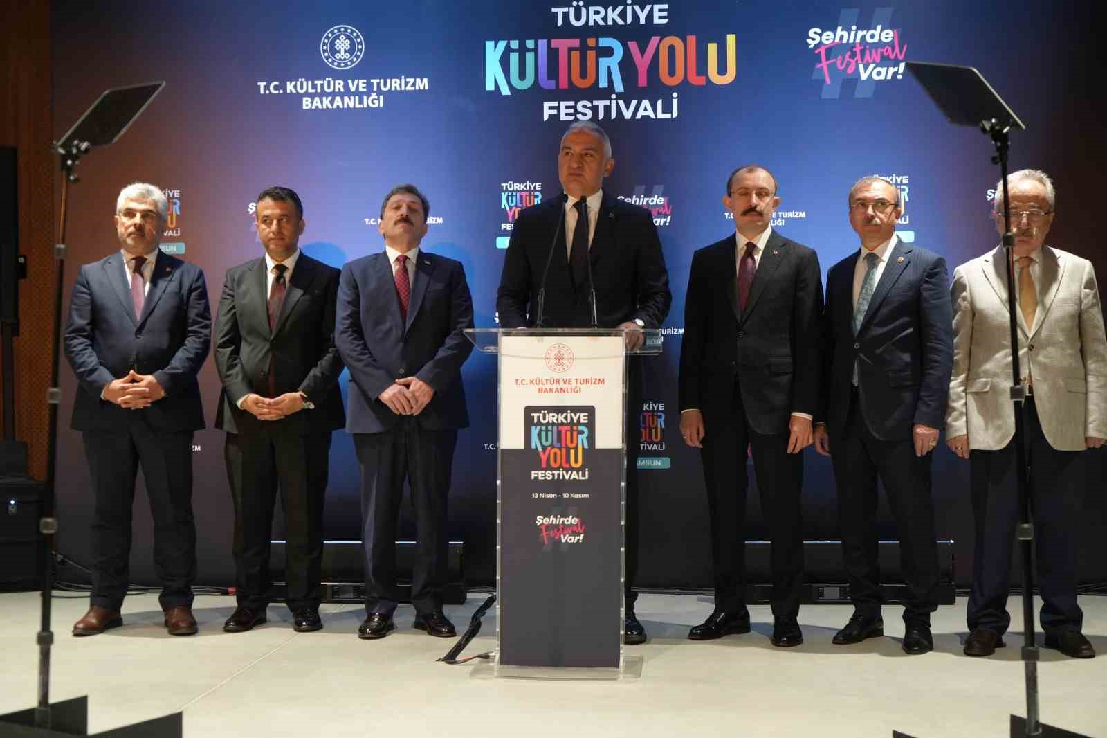 Samsun Kültür Yolu Festivali start aldı
