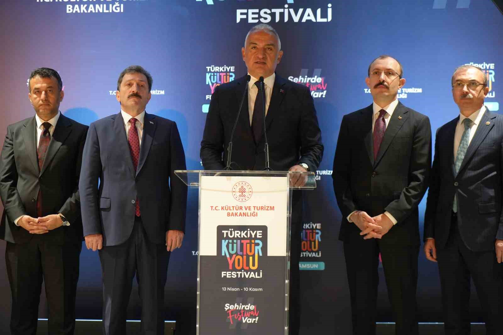 Samsun Kültür Yolu Festivali start aldı
