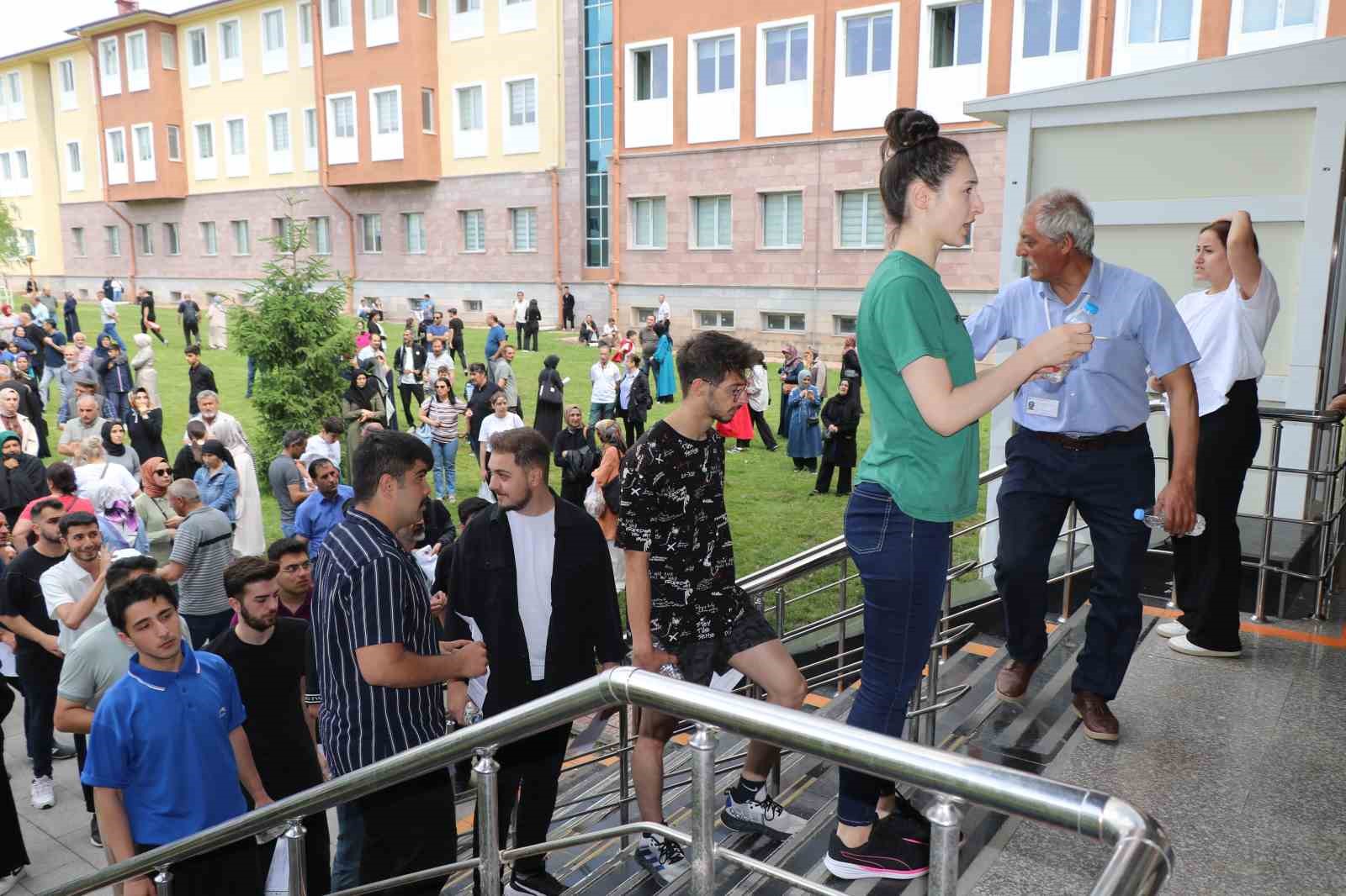 Erzincan’da YKS heyecanı
