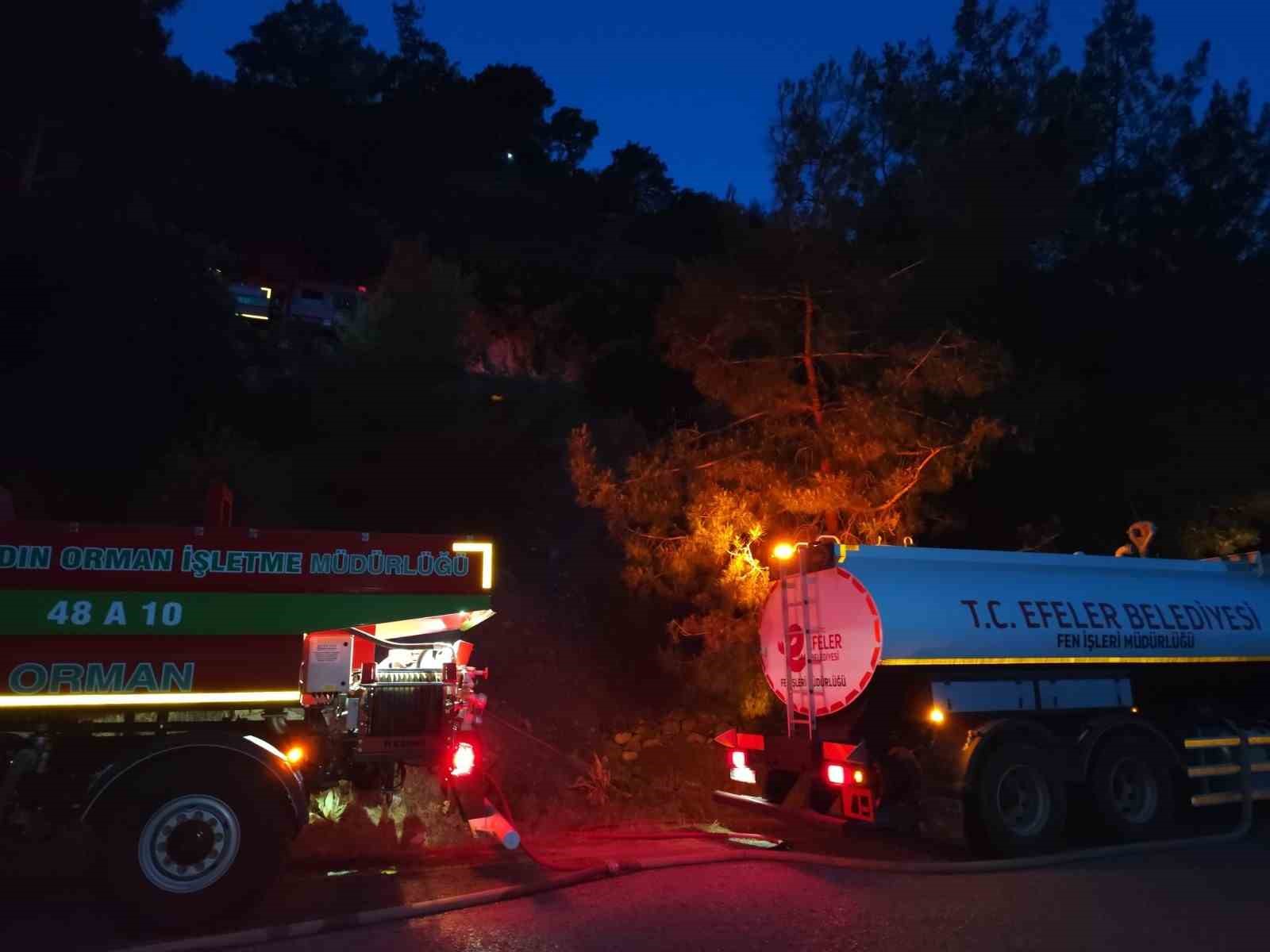 Efeler Belediyesi’nden Kuyucak’taki yangına destek
