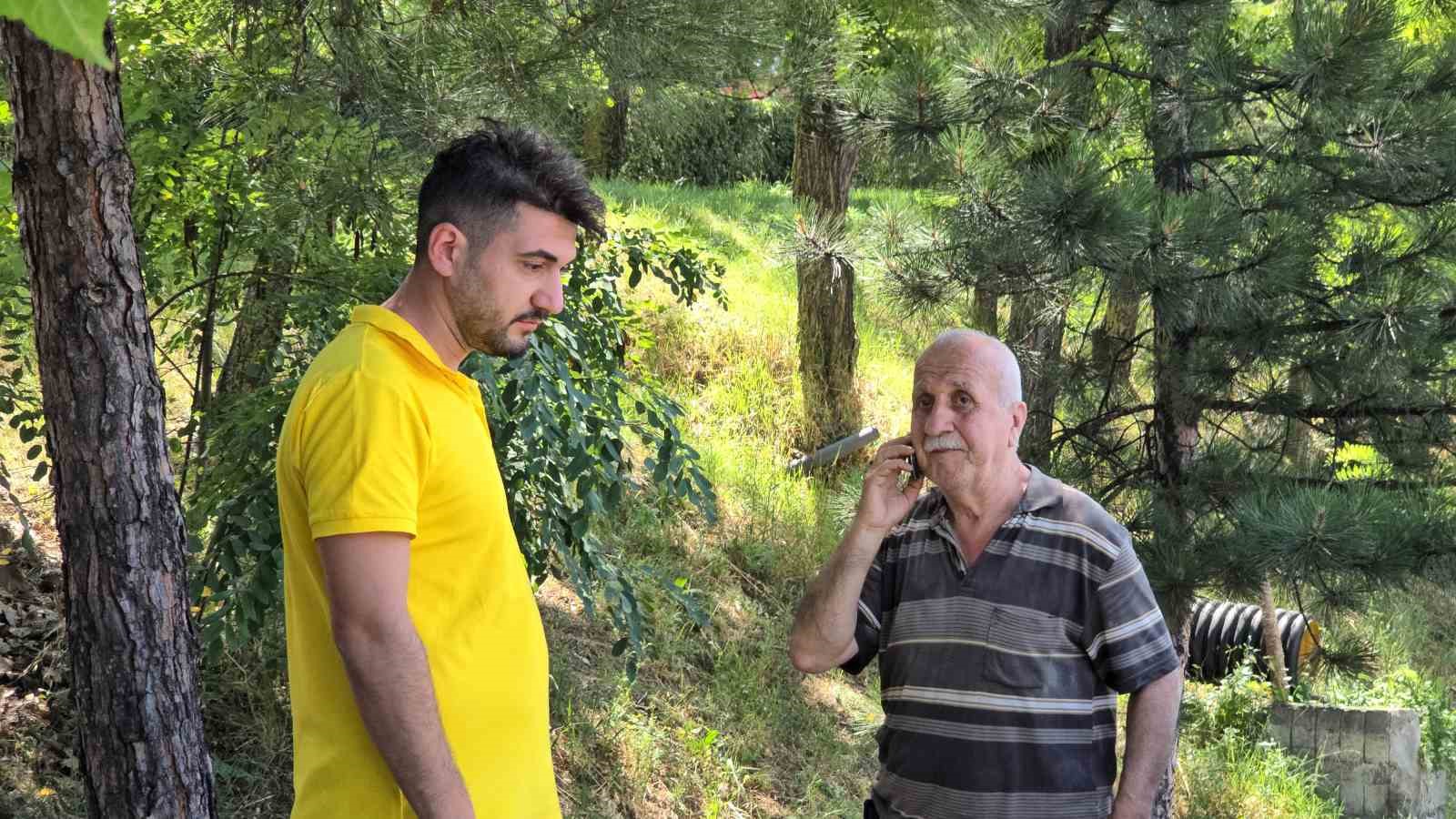 Torununu sınava getirdikten sonra otomobili alev topuna döndü
