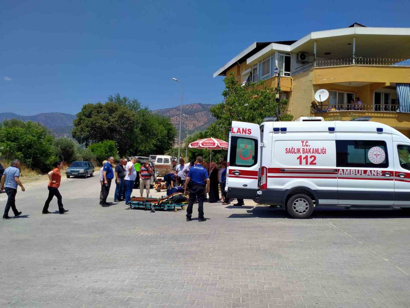 Buharkent’te trafik kazası: 1 yaralı
