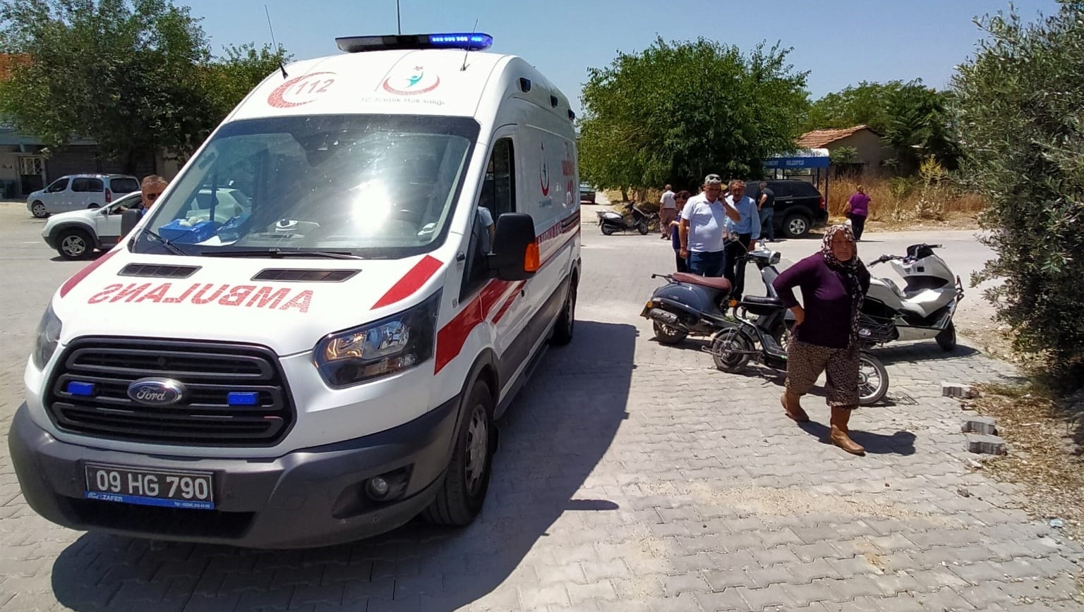 Buharkent’te trafik kazası: 1 yaralı
