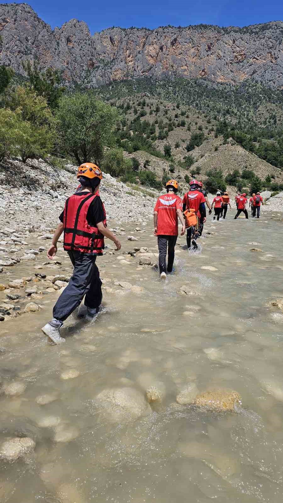 Dorlion Arama Kurtarma ekibi eğitim yaptı
