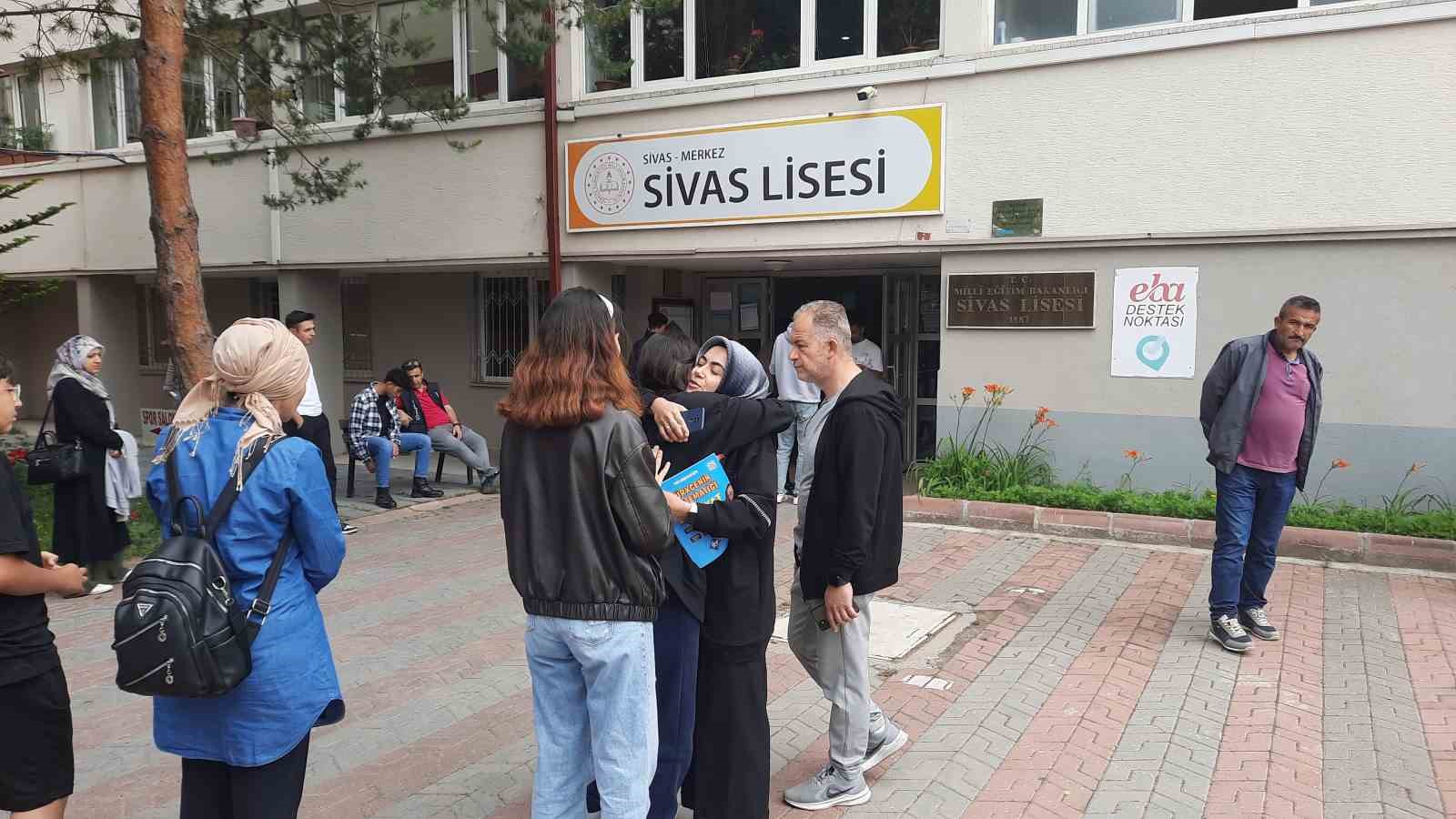 Sivas’ta AYT heyecanı
