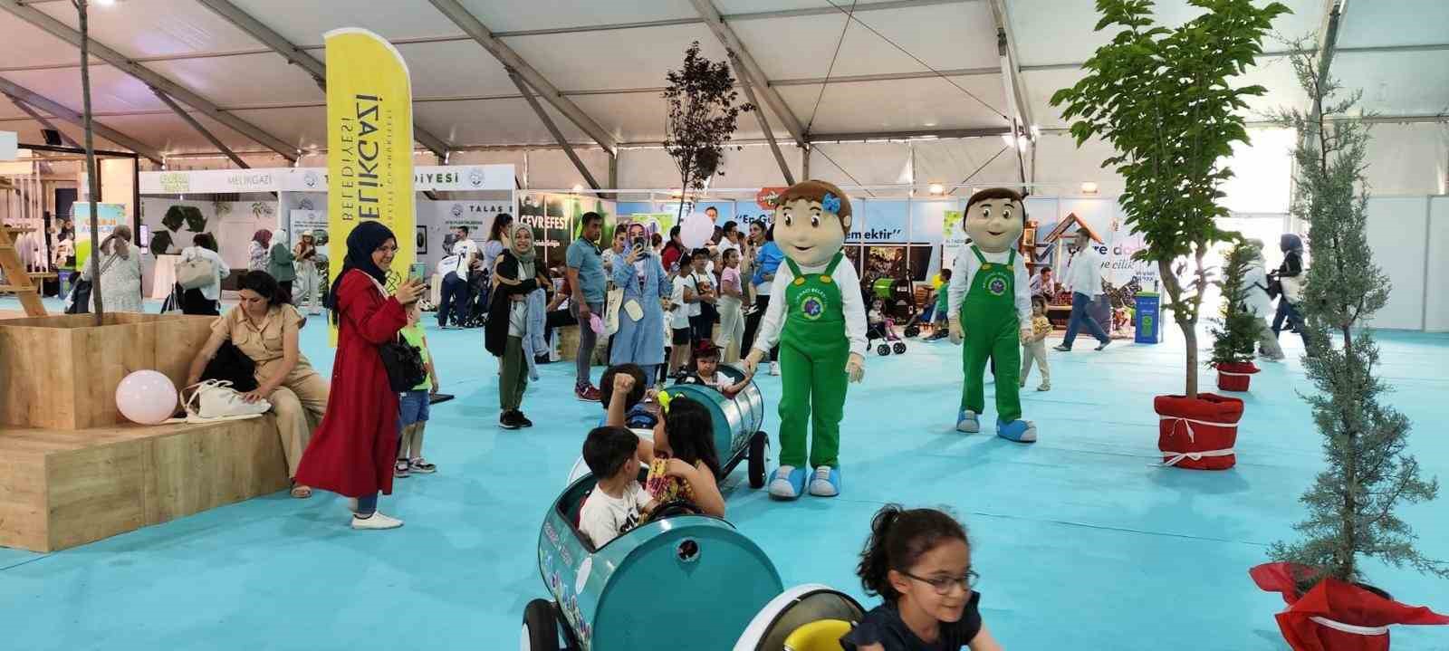 Melikgazi Belediyesi ÇEVREFEST’e damga vurdu
