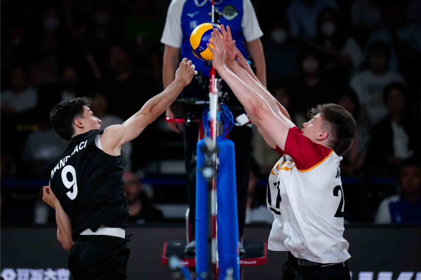 FIVB Voleybol Milletler Ligi: Türkiye: 2 - Almanya: 3
