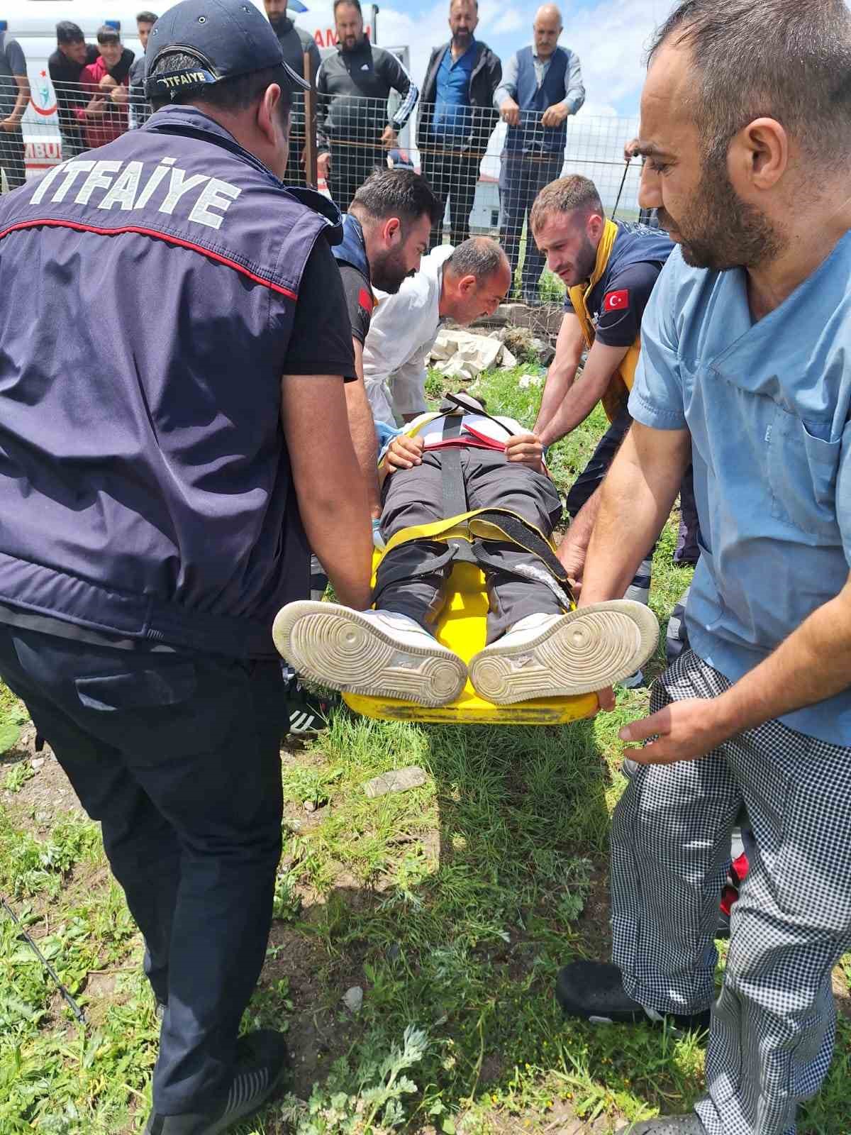 Kars’ta trafik kazası: 1 yaralı
