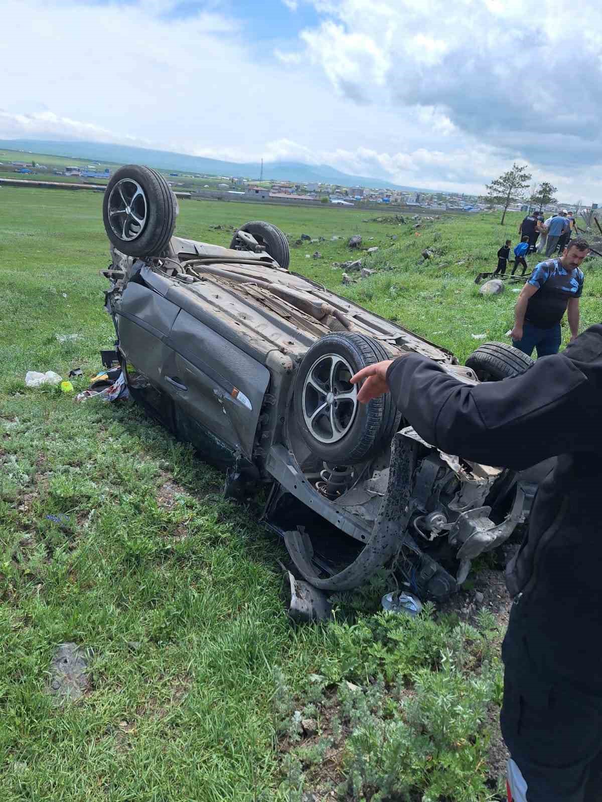 Kars’ta trafik kazası: 1 yaralı
