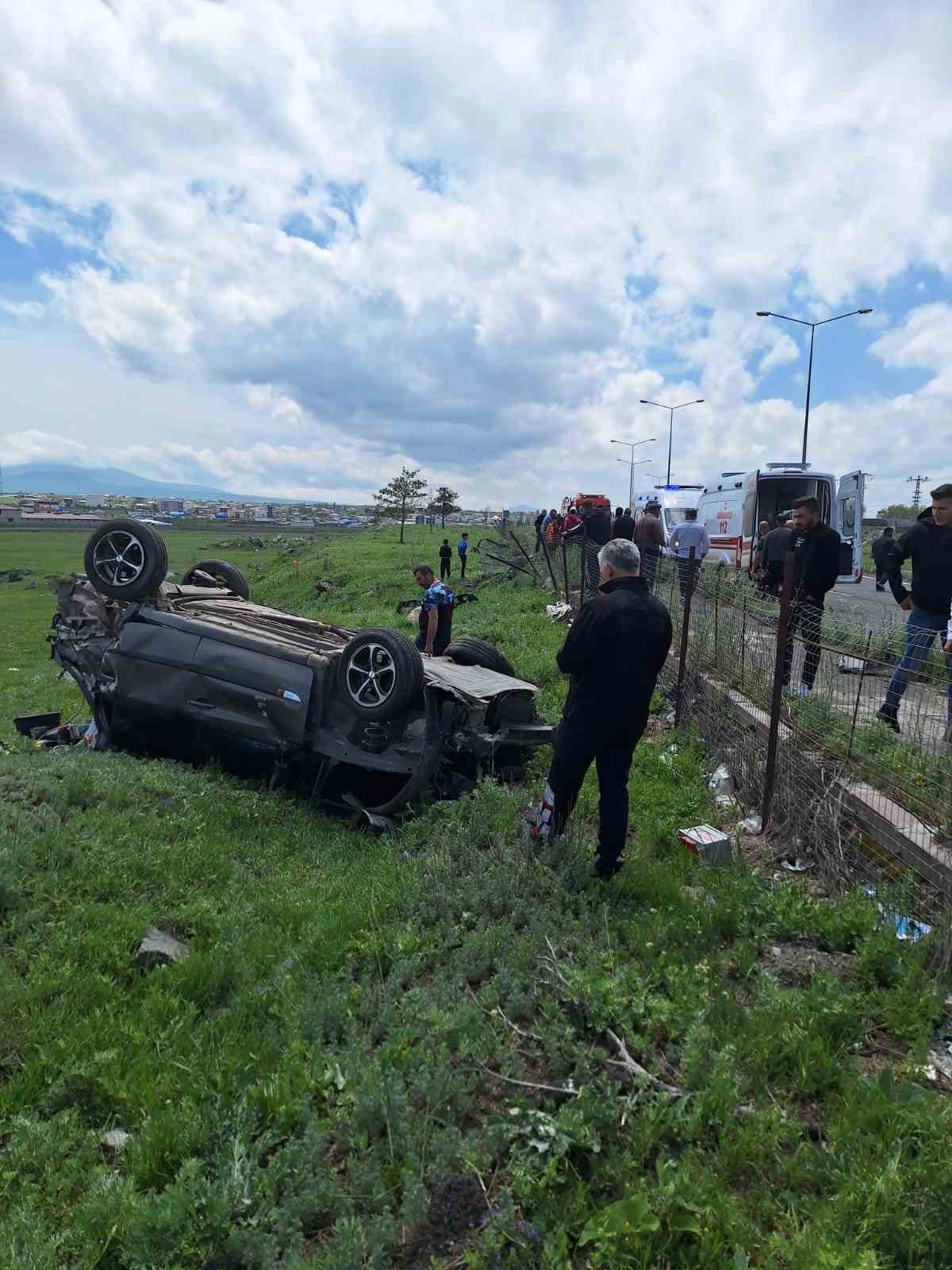 Kars’ta trafik kazası: 1 yaralı
