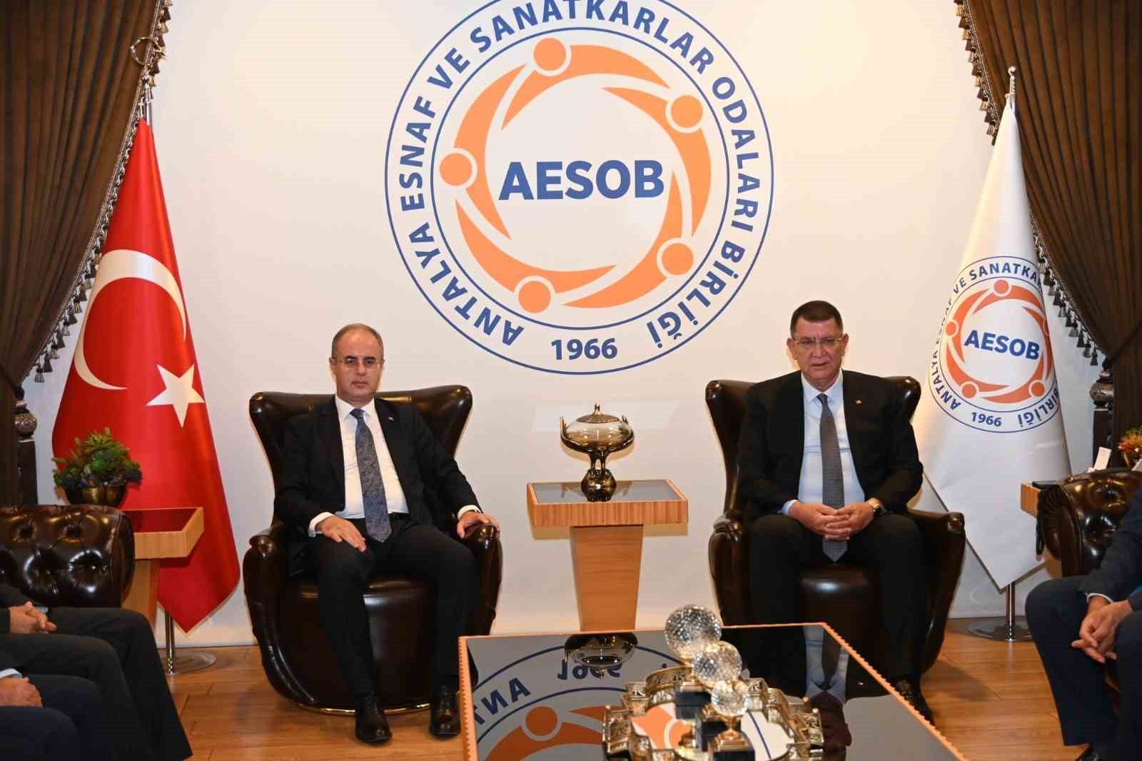 AESOB’a Antalya Vergi Dairesi erişim masası kuruldu
