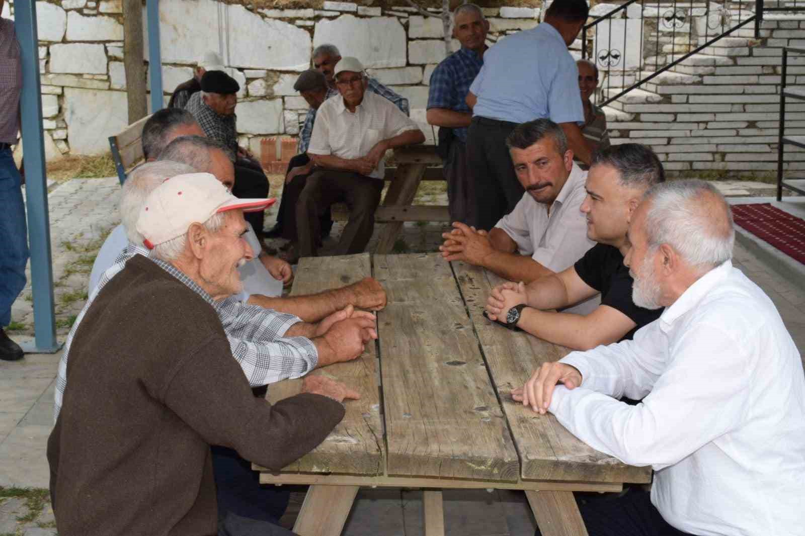 Bozdoğan Kaymakamı Gökçe Örentaht ve Hışımlar halkıyla bir araya geldi
