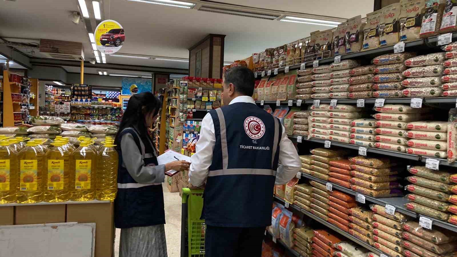 Bayram öncesi raflarda etiket ve fiyat denetimi
