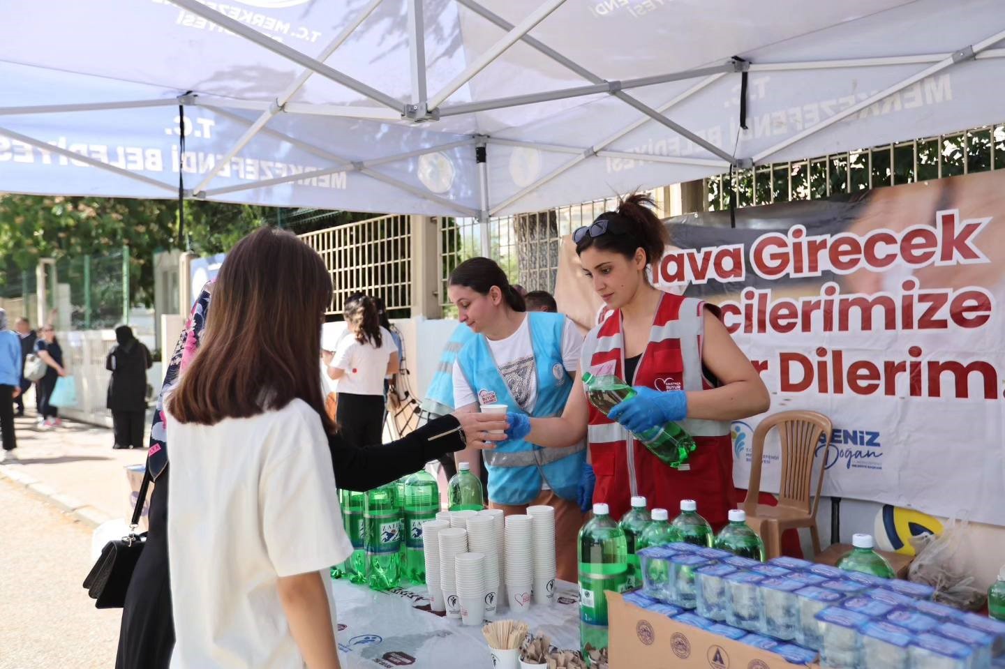 Merkezefendi Belediyesi velileri yalnız bırakmadı
