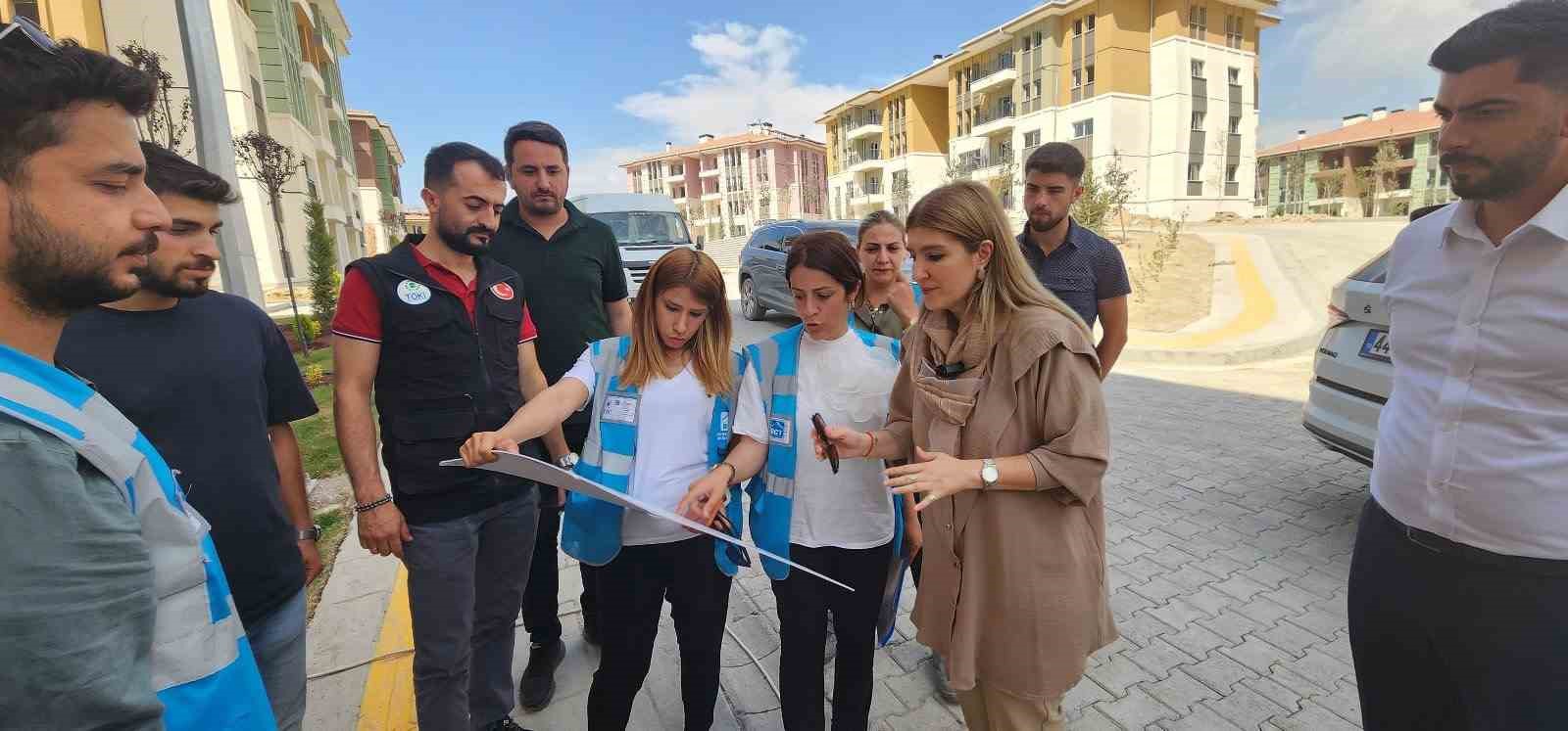 Malatya’da deprem konutları teslime hazırlanıyor
