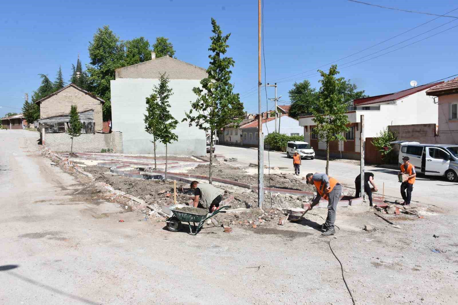 İnönü’de ikinci park yapımı devam ediyor
