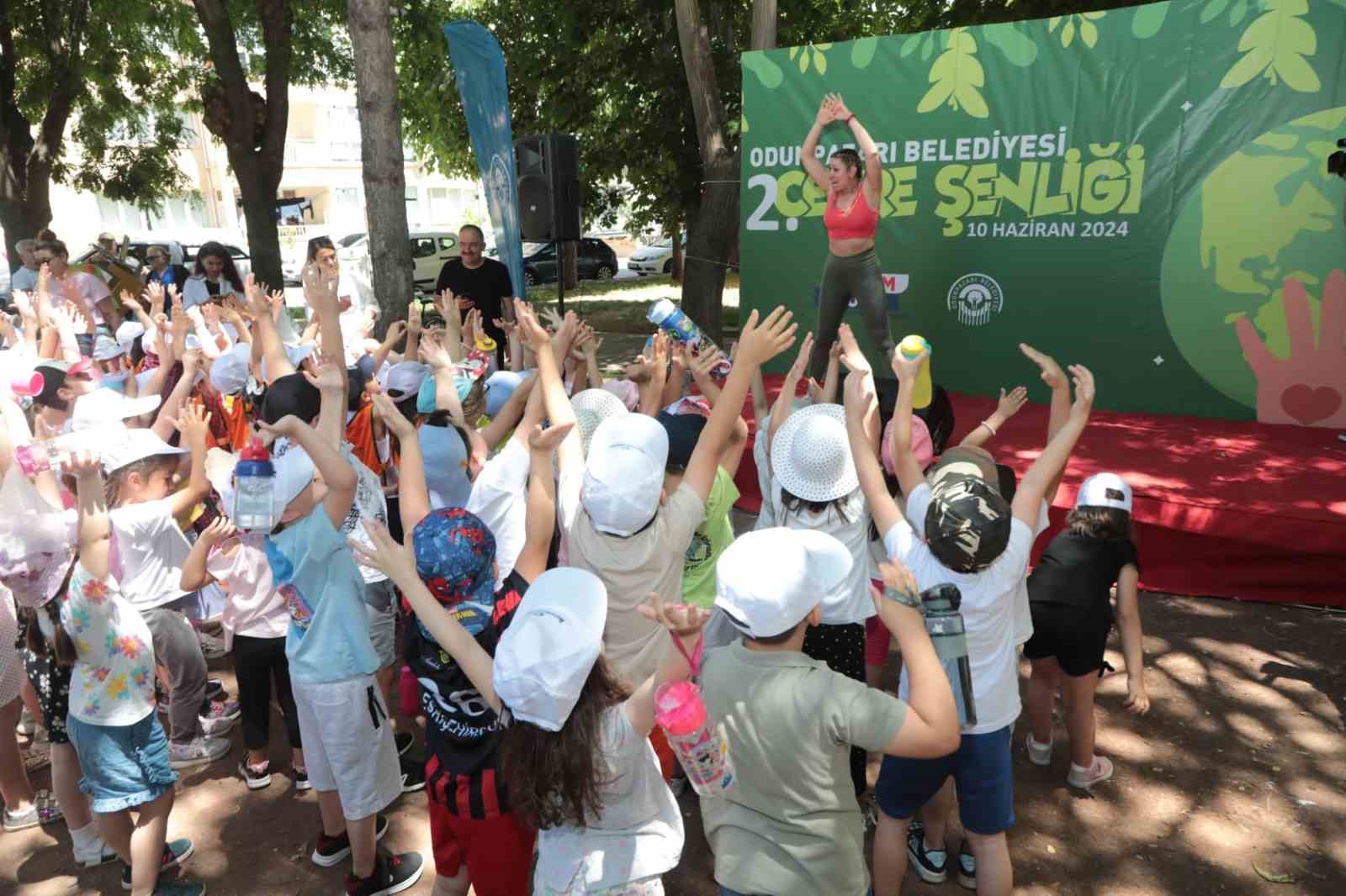 Odunpazarı Belediyesi çevre sorunlarına dikkat çekmek için Çevre Şenliği düzenledi
