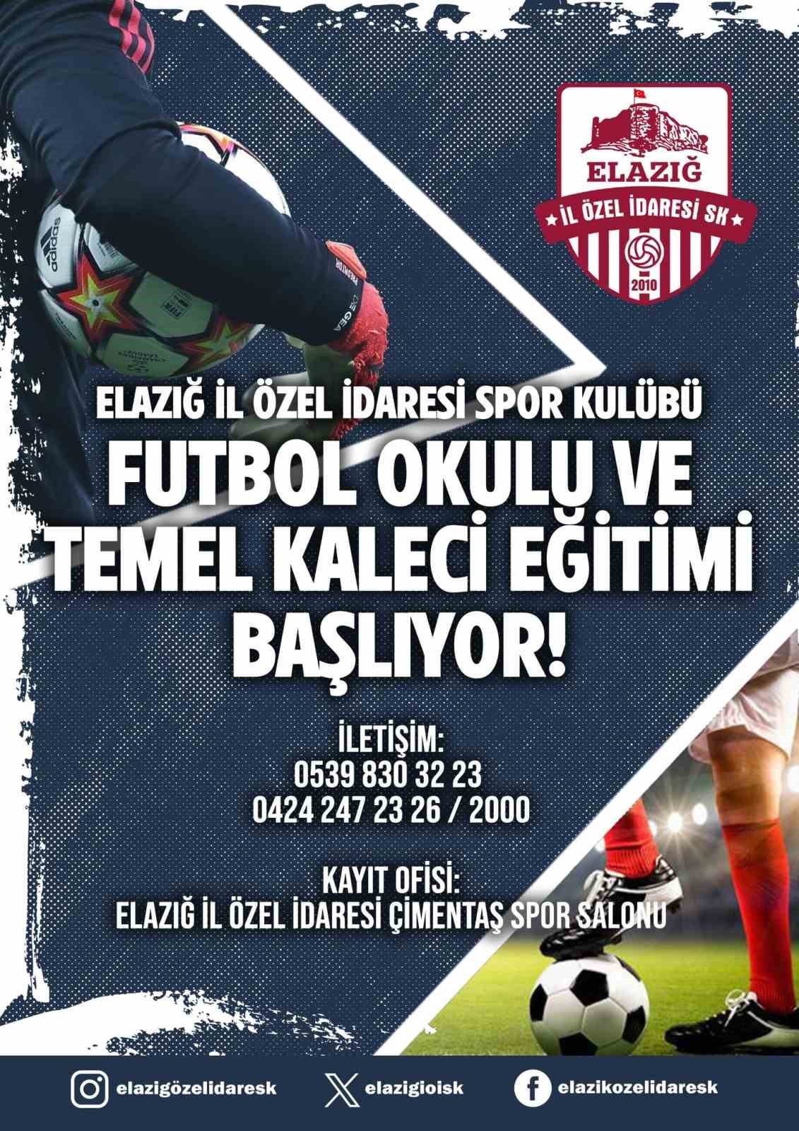 Elazığ İl Özel İdare yaz spor okulu ve yaz teknoloji kampı kayıtlarına başladı
