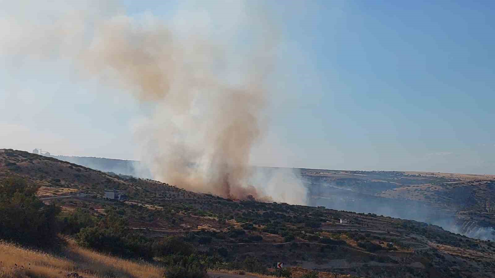 Gaziantep’te korkutan orman yangını
