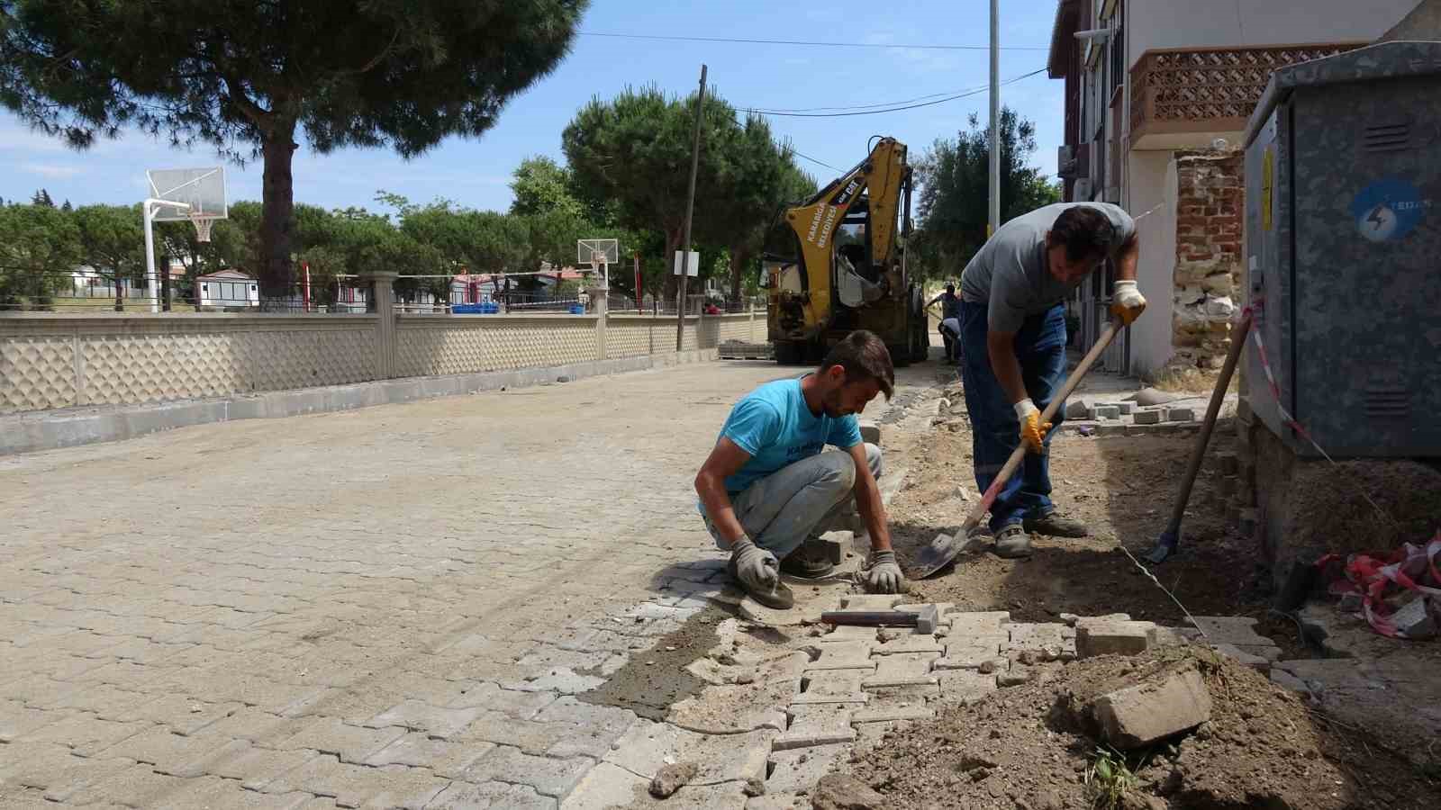 Karabiga’da altyapı atağı
