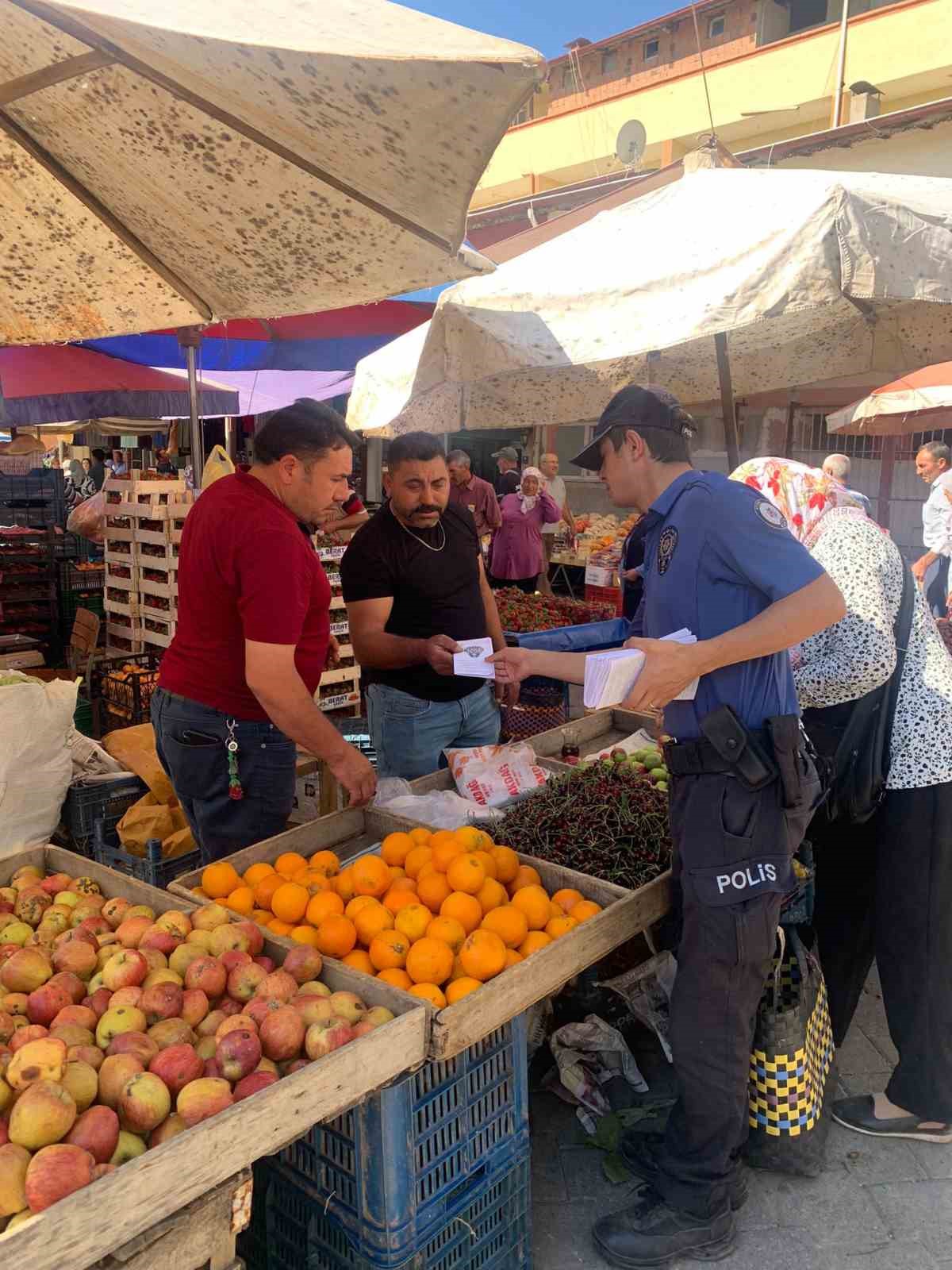 Karacasu’da sahte para bilgilendirmesi
