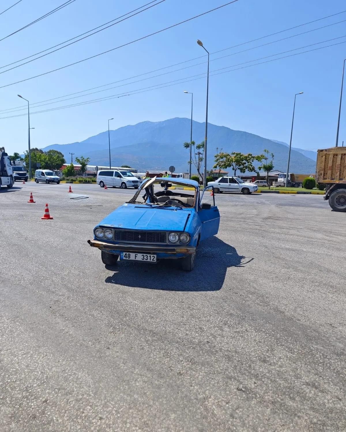 Fethiye’de trafik kazası: 1 ölü
