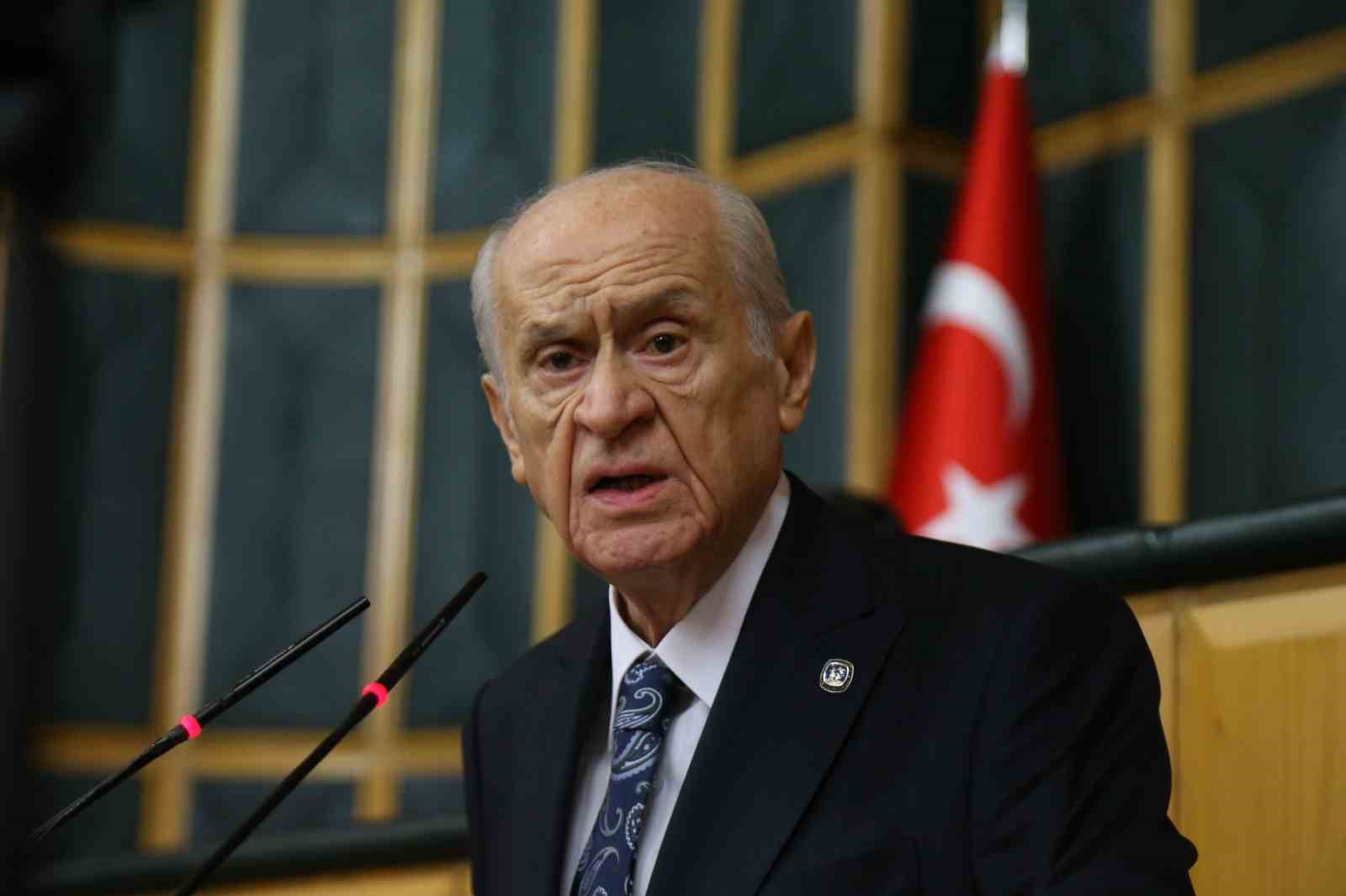 MHP lideri Bahçeli: 