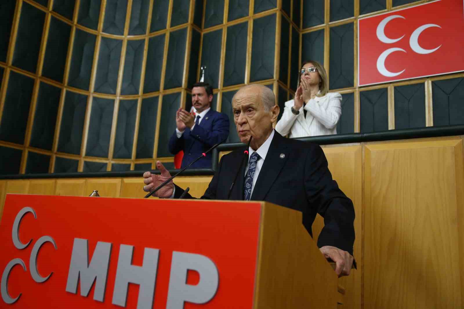 MHP lideri Bahçeli: 