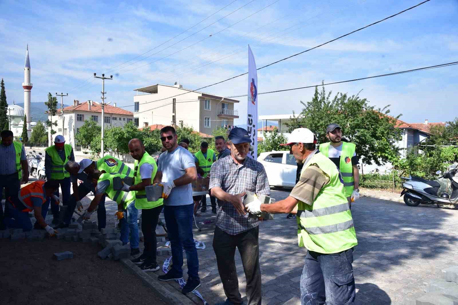 Sındırgı’da imece kültürü canlanıyor
