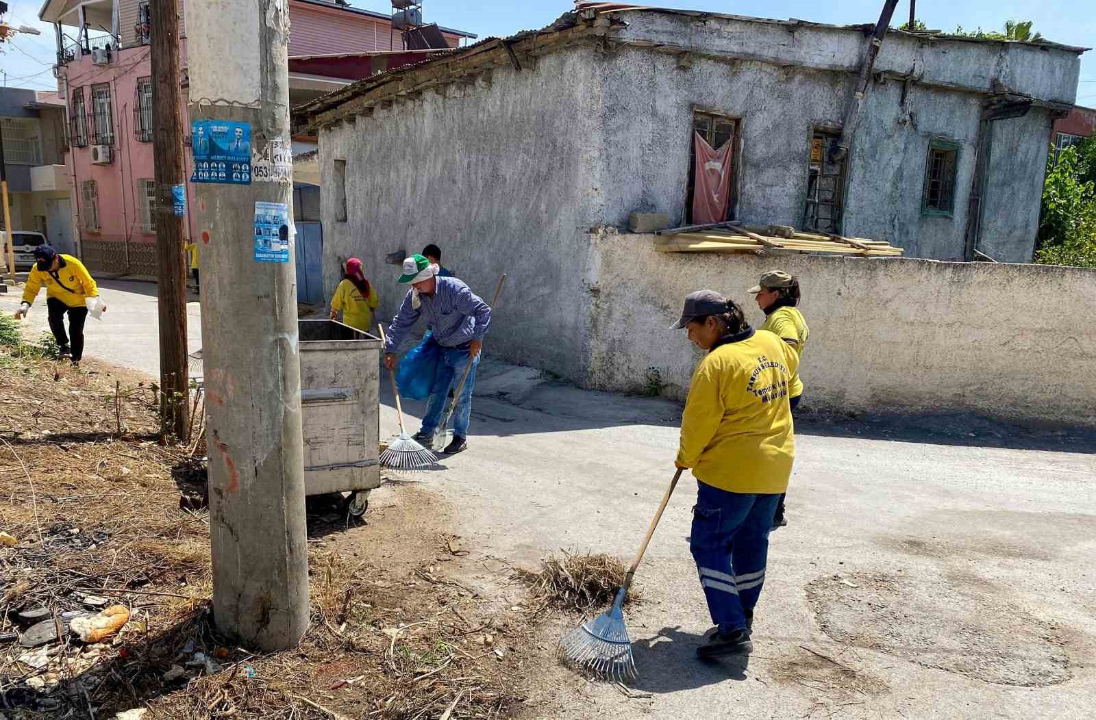 Tarsus’ta temizlik seferberliği
