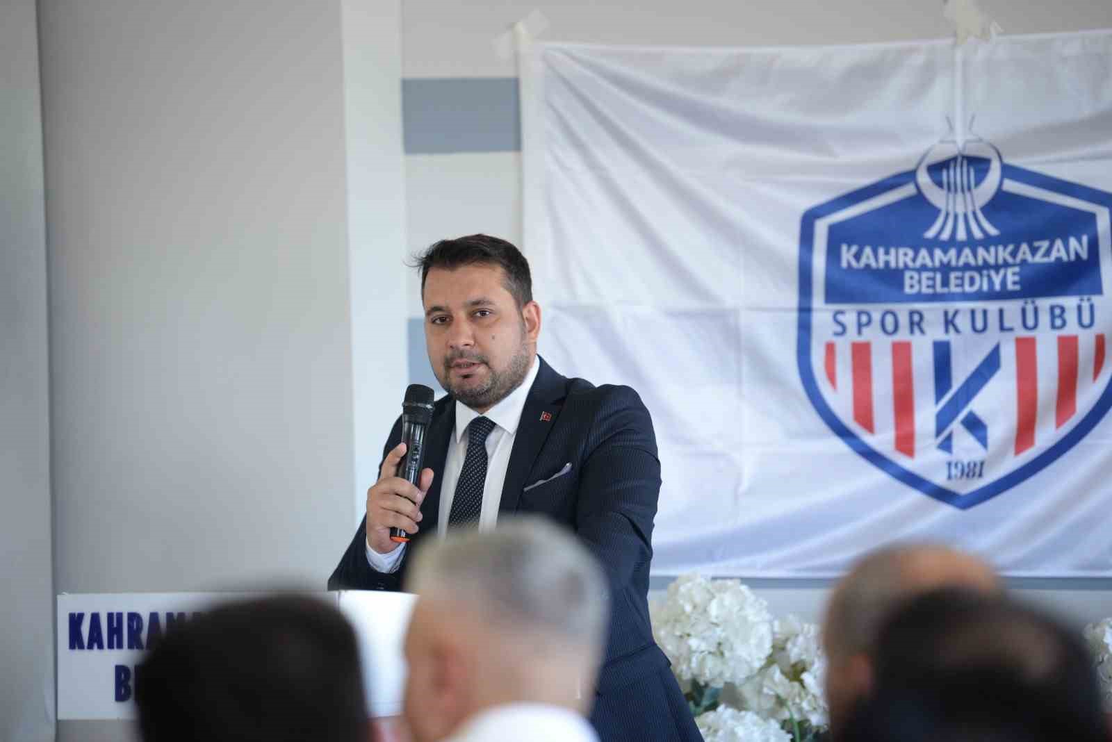 Kahramankazan Belediyespor köklerine döndü
