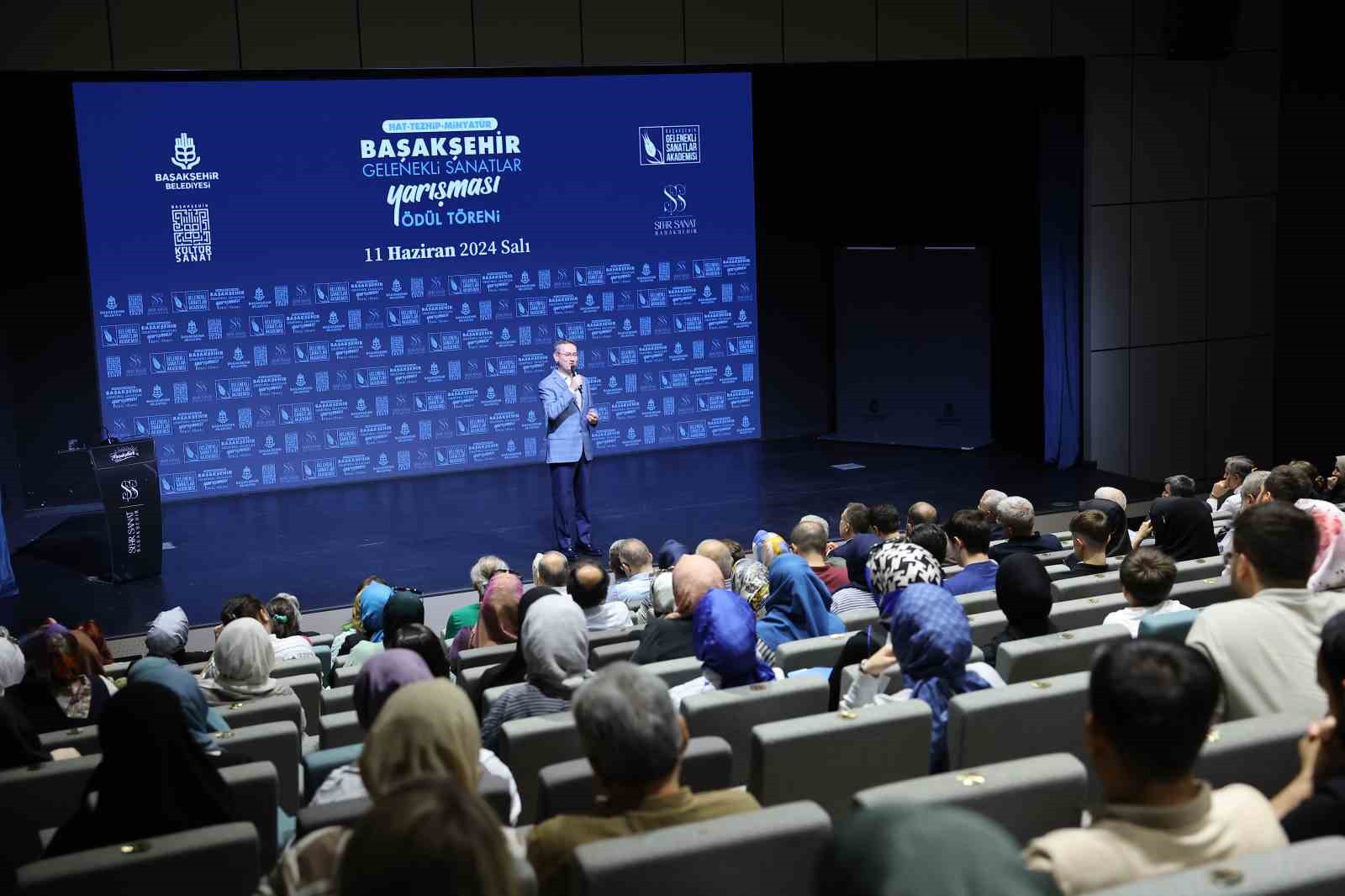 Başakşehir’de Gelenekli Sanatlar Yarışması’nın kazananları ödüllerini aldı
