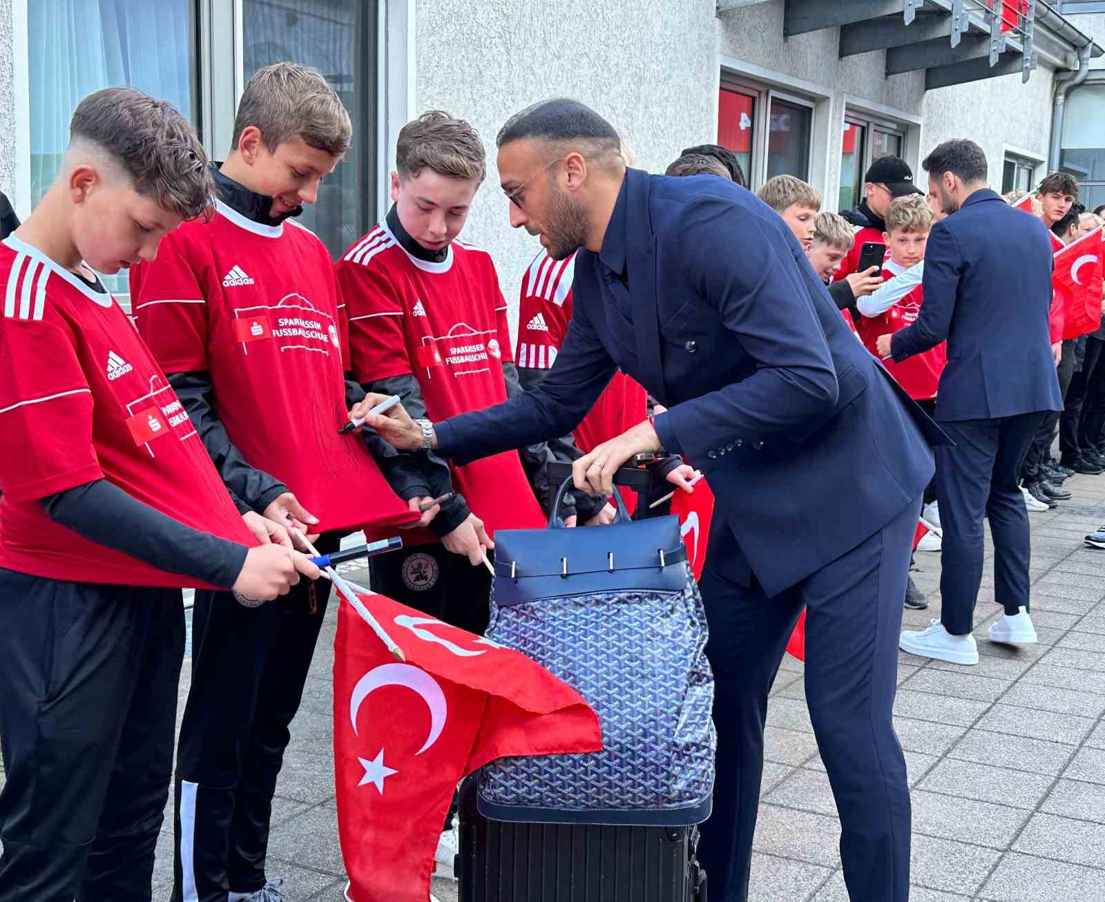 A Milli Futbol Takımı, Almanya’ya geldi
