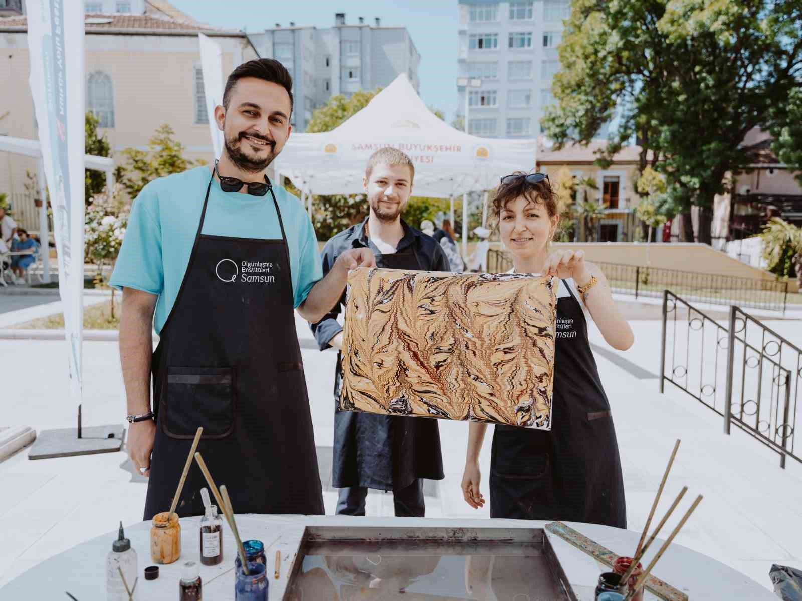 Samsun’da Kültür Yolu Festivali coşkusu
