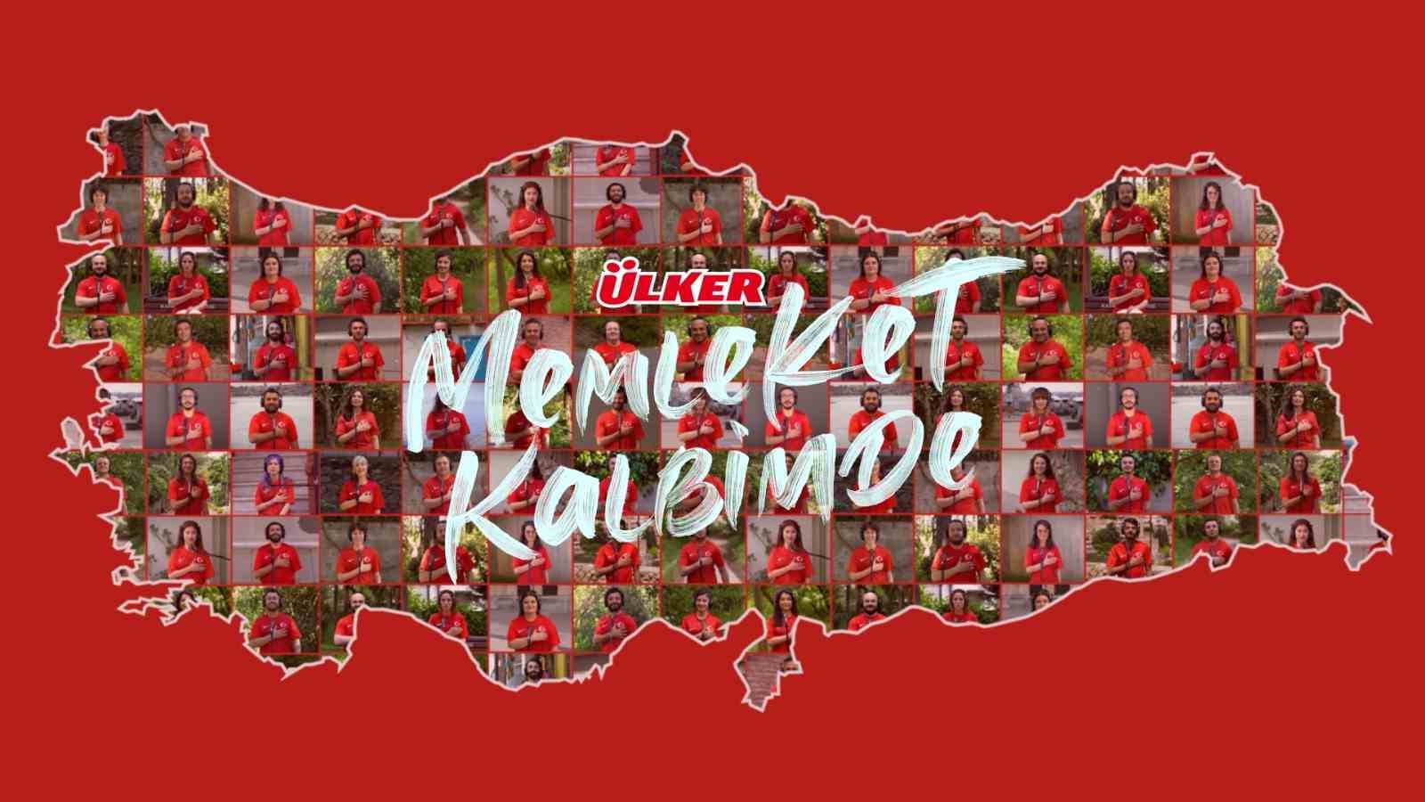 A Milli Futbol Takımı’na Ülker’den “Memleket İçin Söyle” sürprizi
