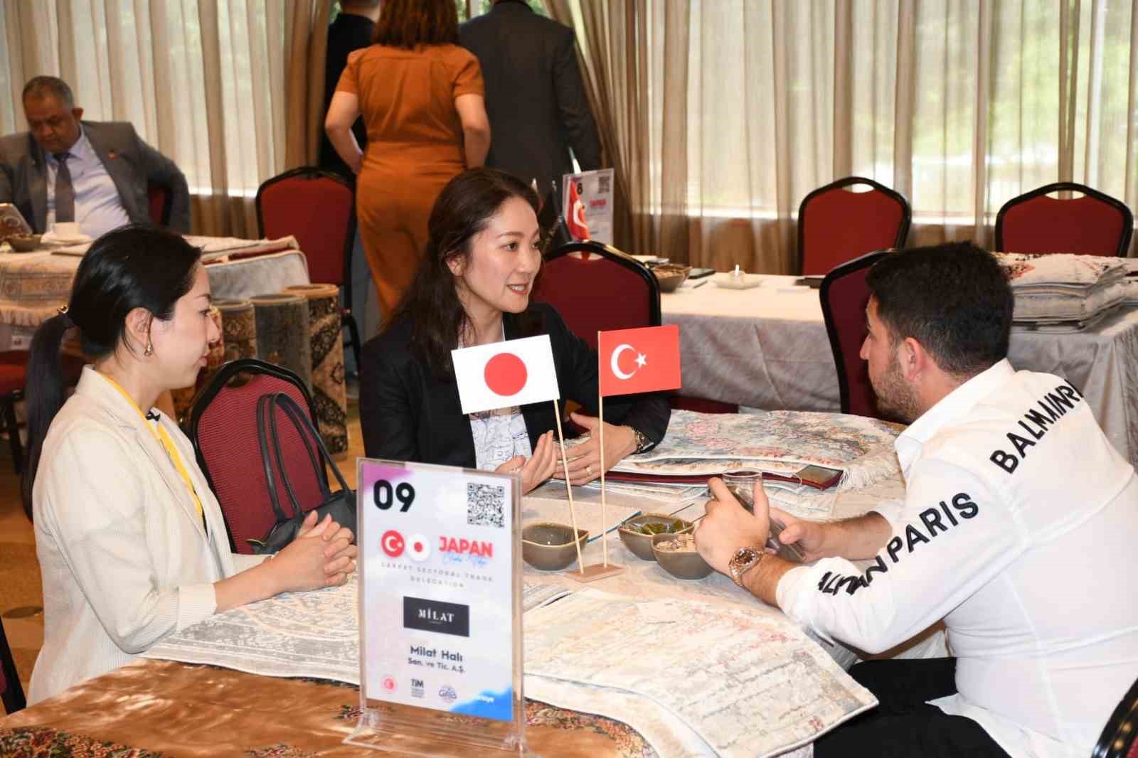 Halı sektörüne yönelik ikili iş görüşmeleri Osaka’nın ardından Tokyo’da devam ediyor
