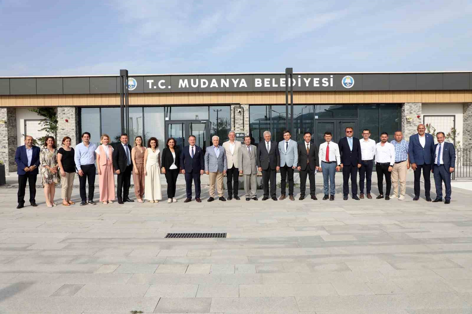 Büyükşehir ve Mudanya belediyelerinden iş birliği vurgusu
