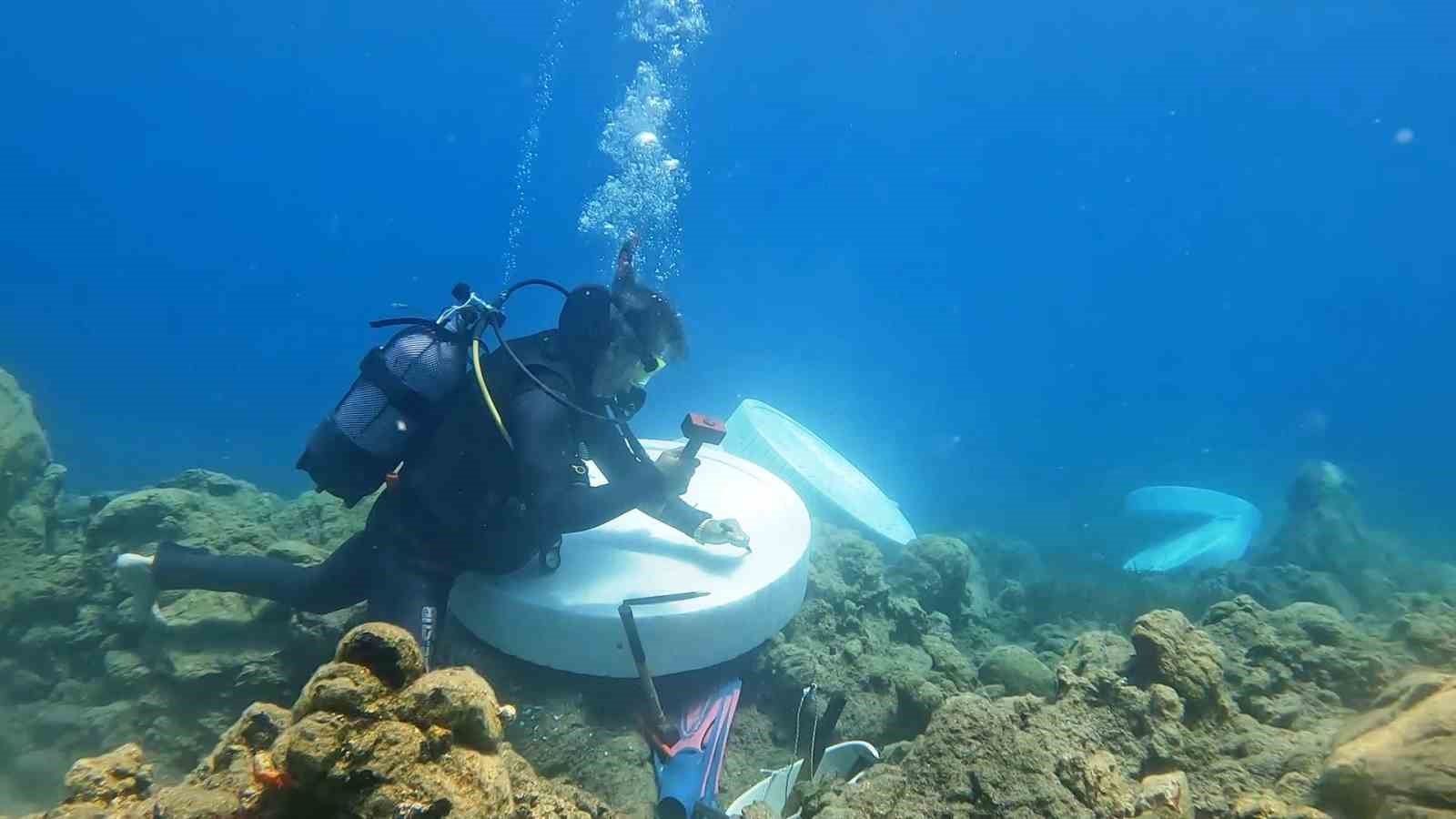 Deniz dibindeki sergiyi görenler gözlerine inanamadı
