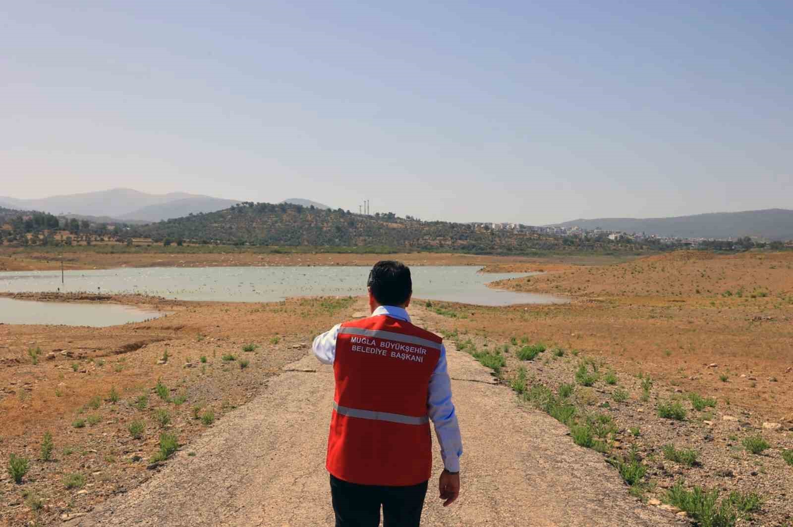 Mumcular Barajından Bodrum’a su yok
