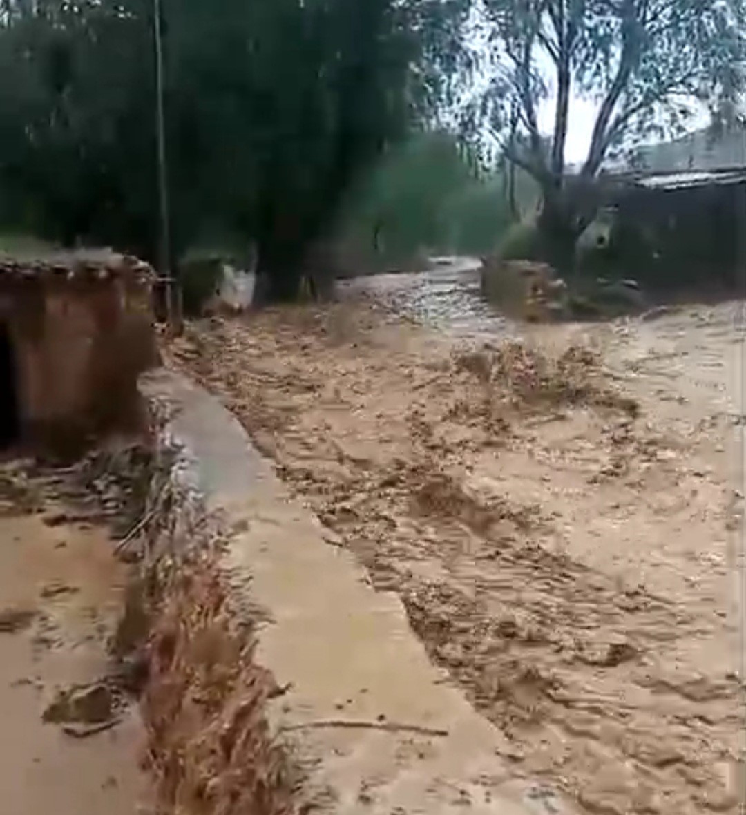 Başkale’de yollar dereye döndü
