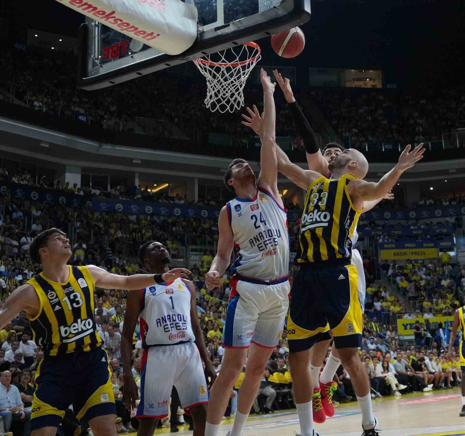 Basketbol Süper Ligi’nde şampiyon Fenerbahçe
